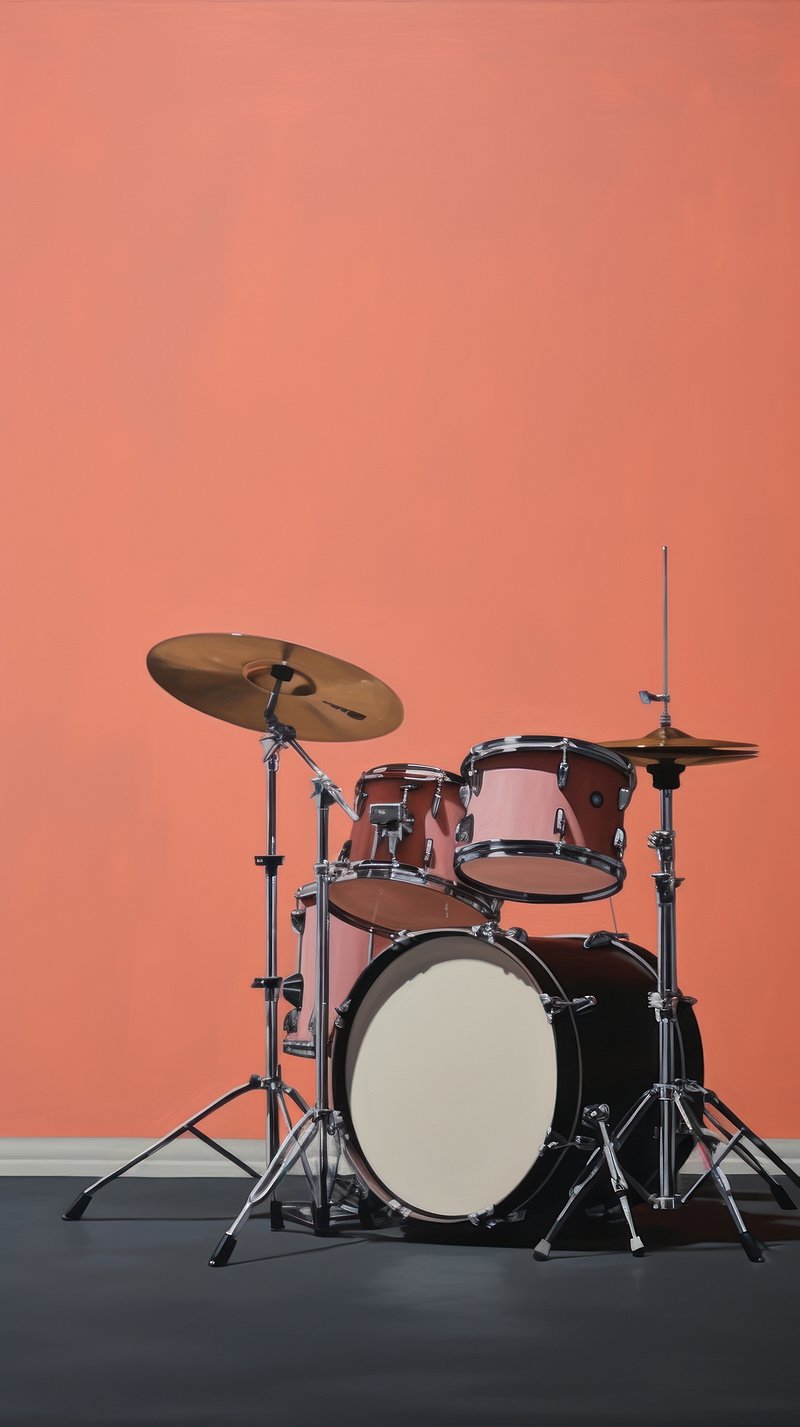 Drum Set Image. Free Photo, PNG