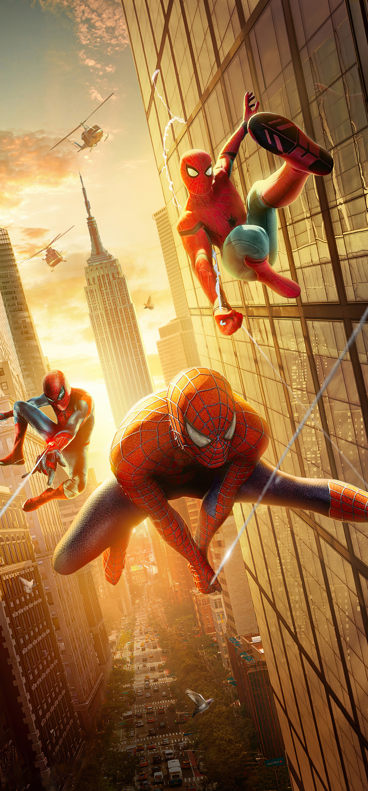 Spider Verse Poster 4k iPhone XS MAX