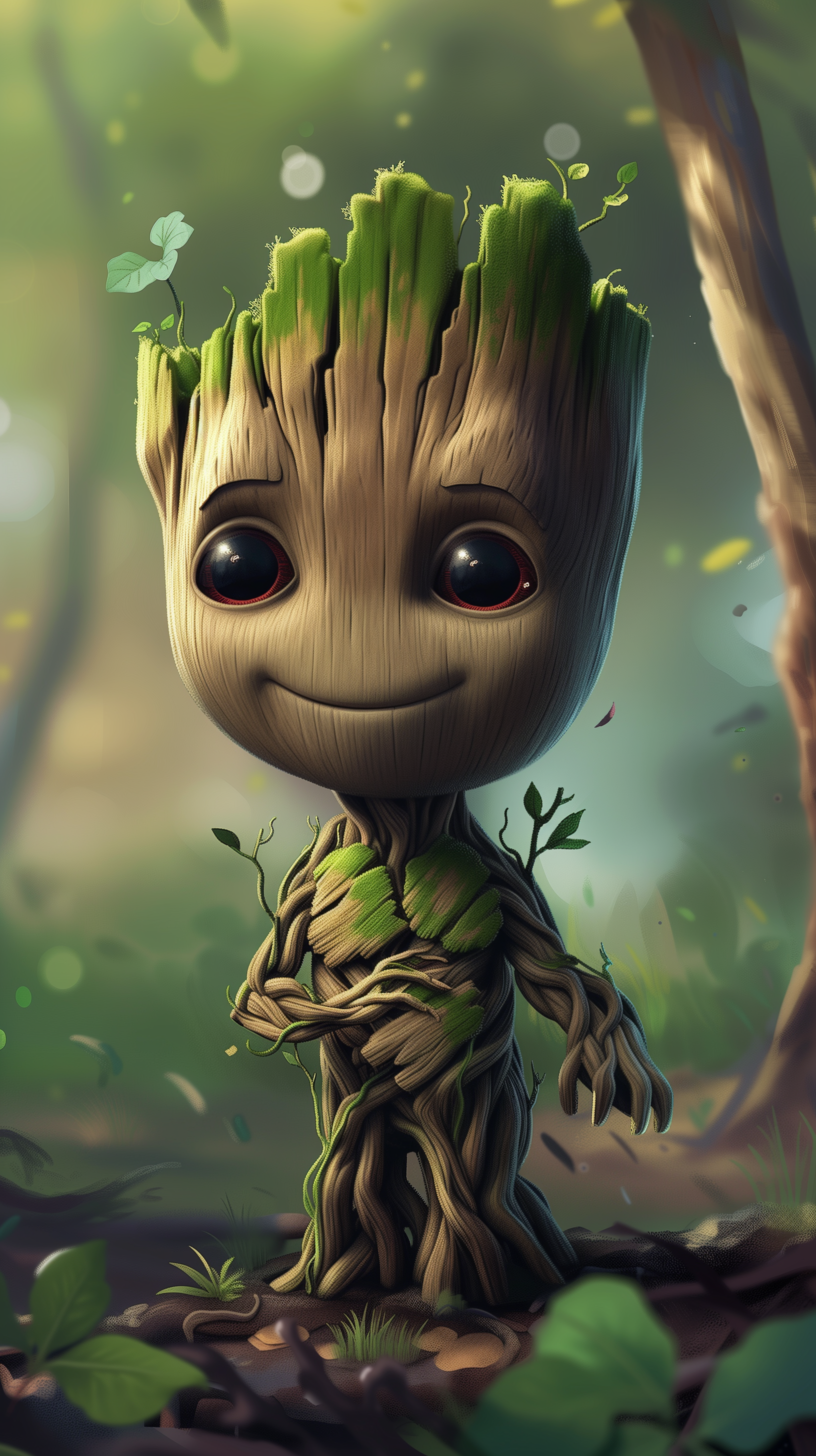 Groot Marvel Comics Animated Wallpaper