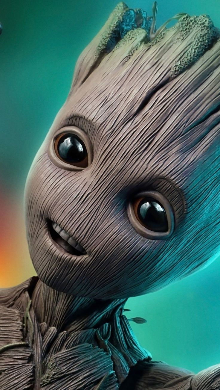 Groot Avengers Mobile Wallpaper