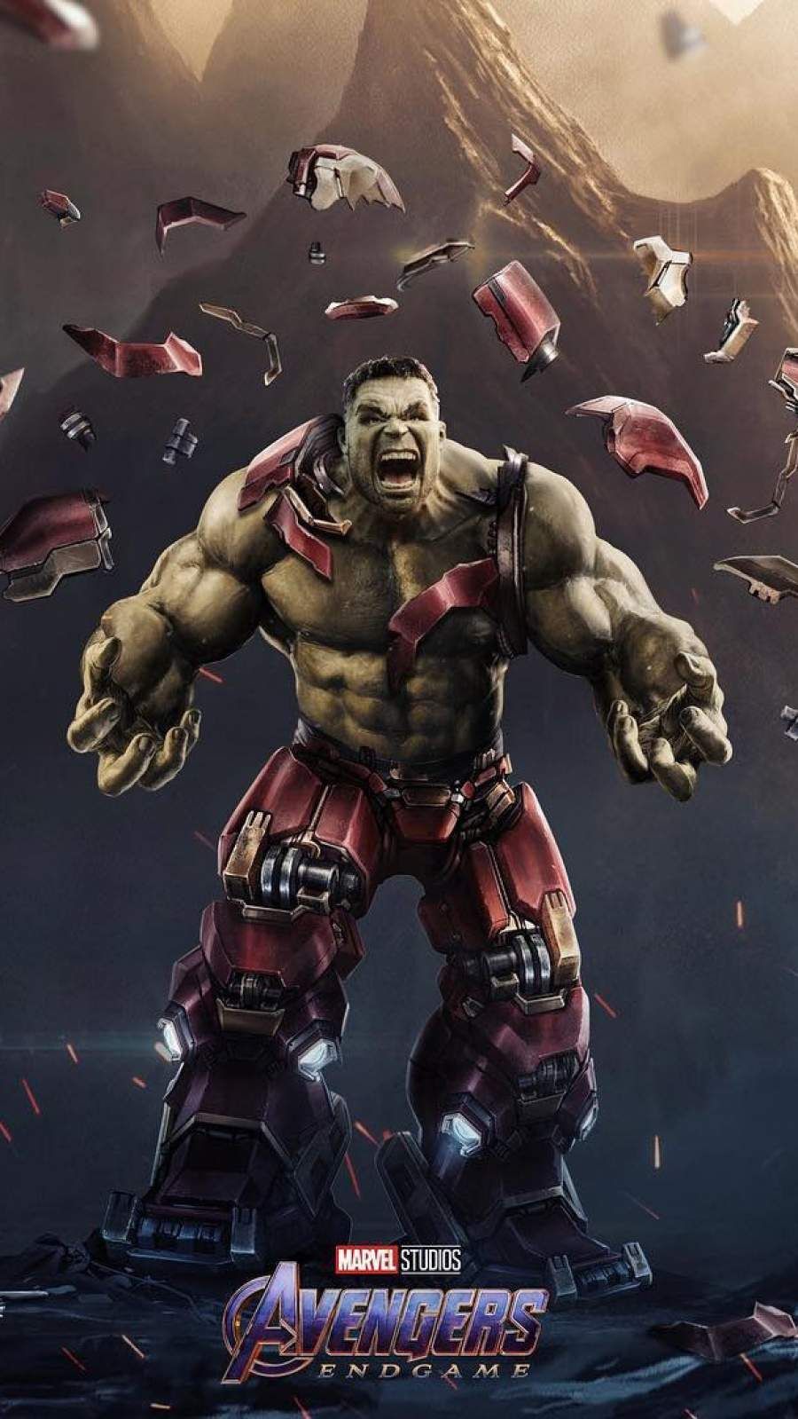 Hulk Destroyes Hulkbuster iPhone