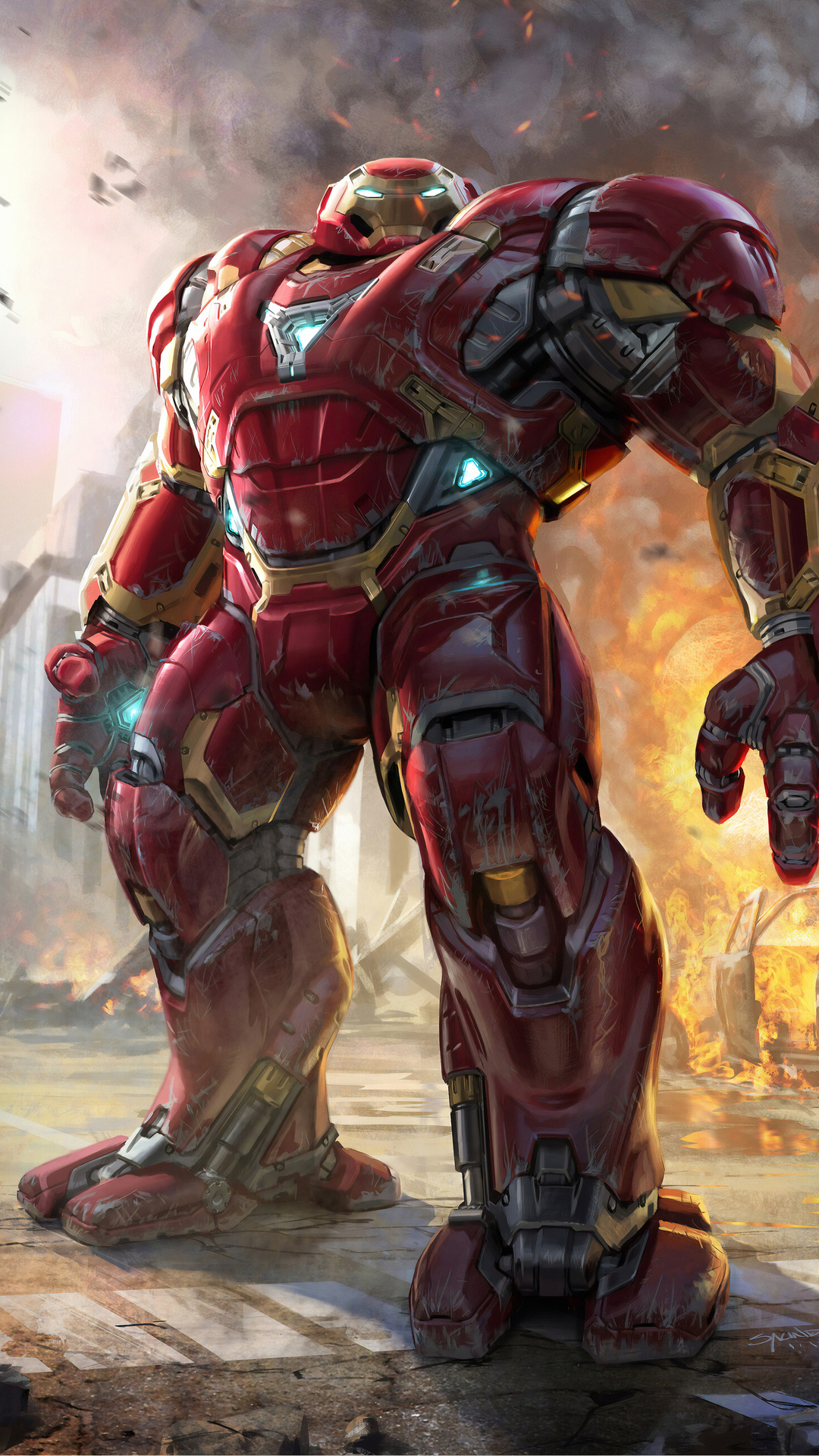 4k Hulkbuster Art iPhone 7, 6s