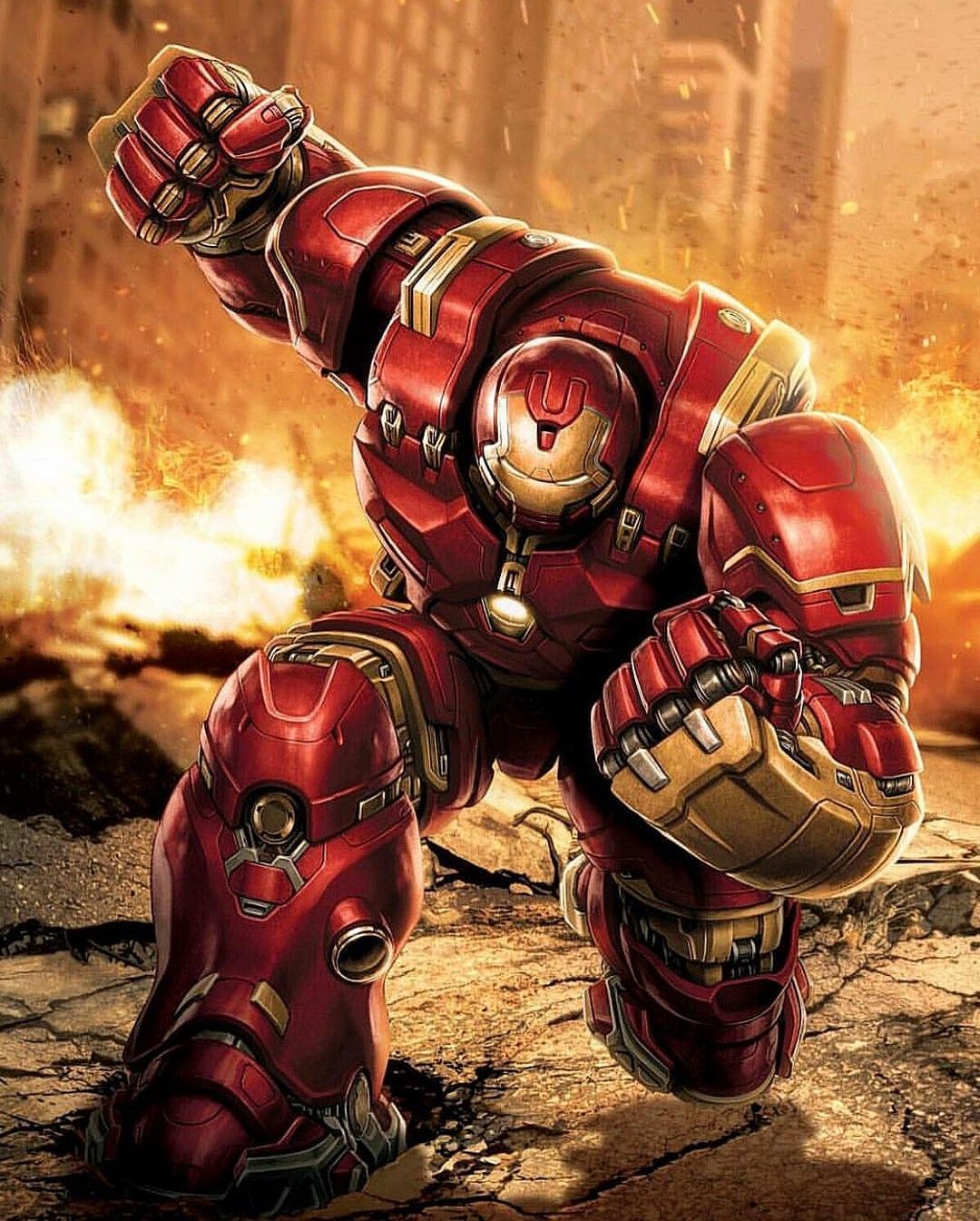Hulk buster art, Iron man hulkbuster