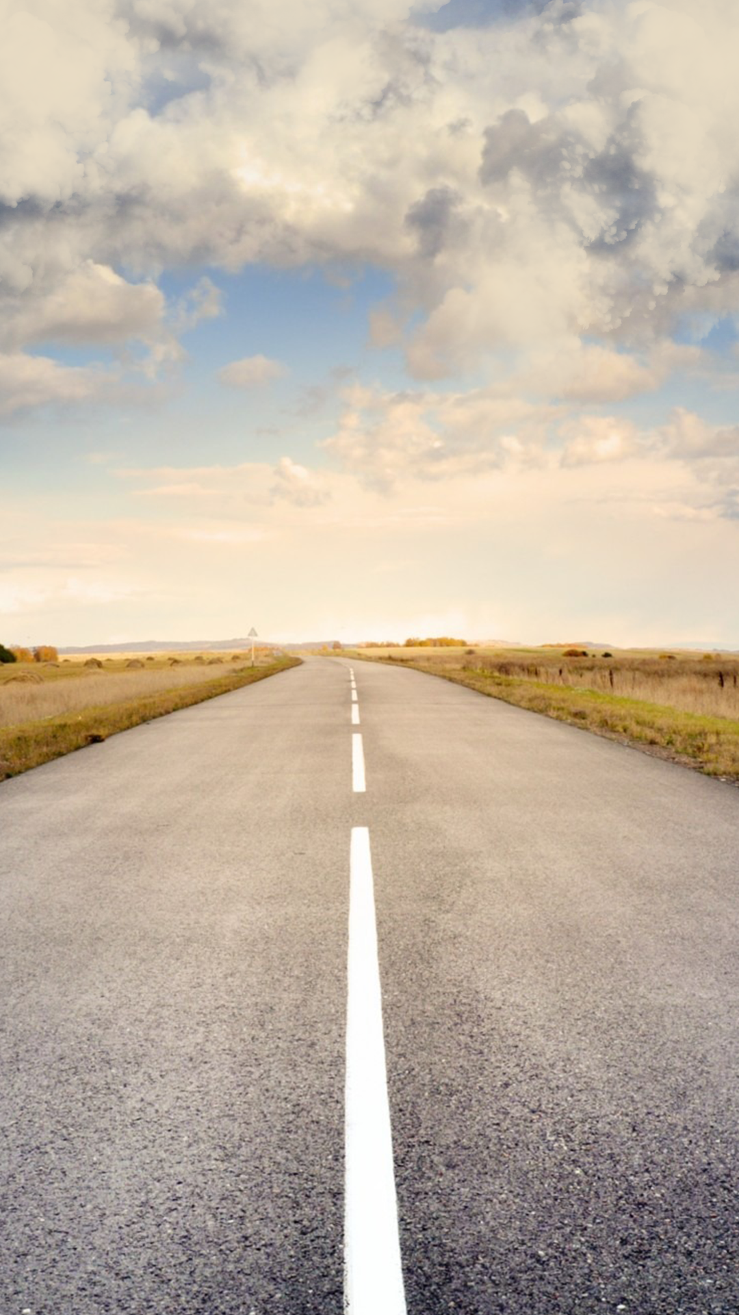 Highway Road Phone Background Wallpaper