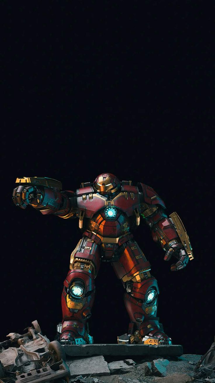 The Hulkbuster iPhone Wallpaper. Iron