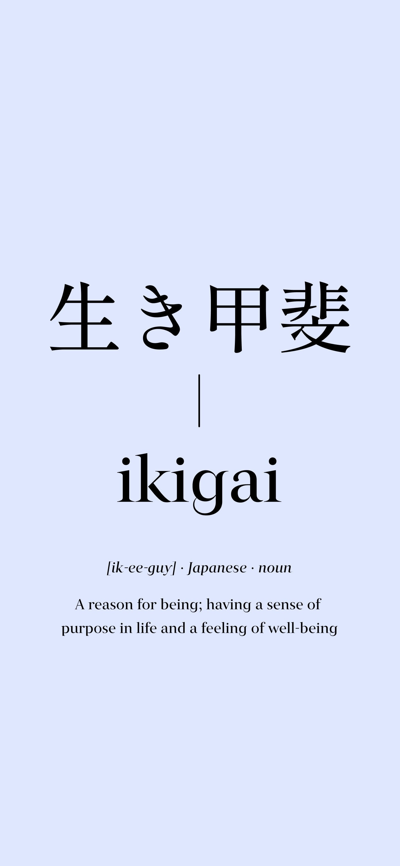 Ikigai Wallpaper Digital Download