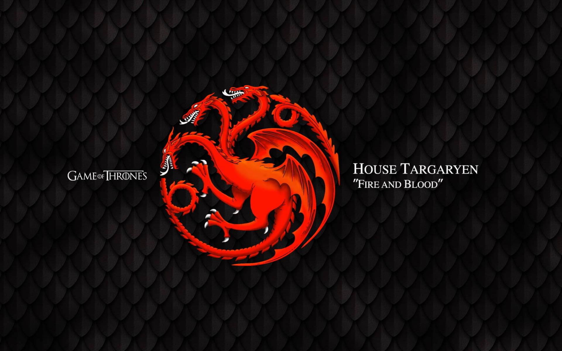 Thrones House Targaryen Wallpaper
