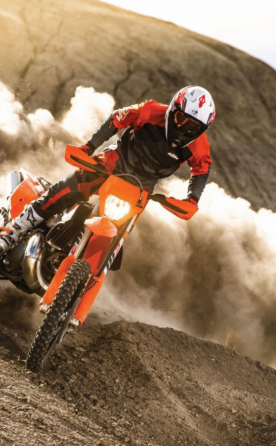 Download wallpaper 950x1534 motocross