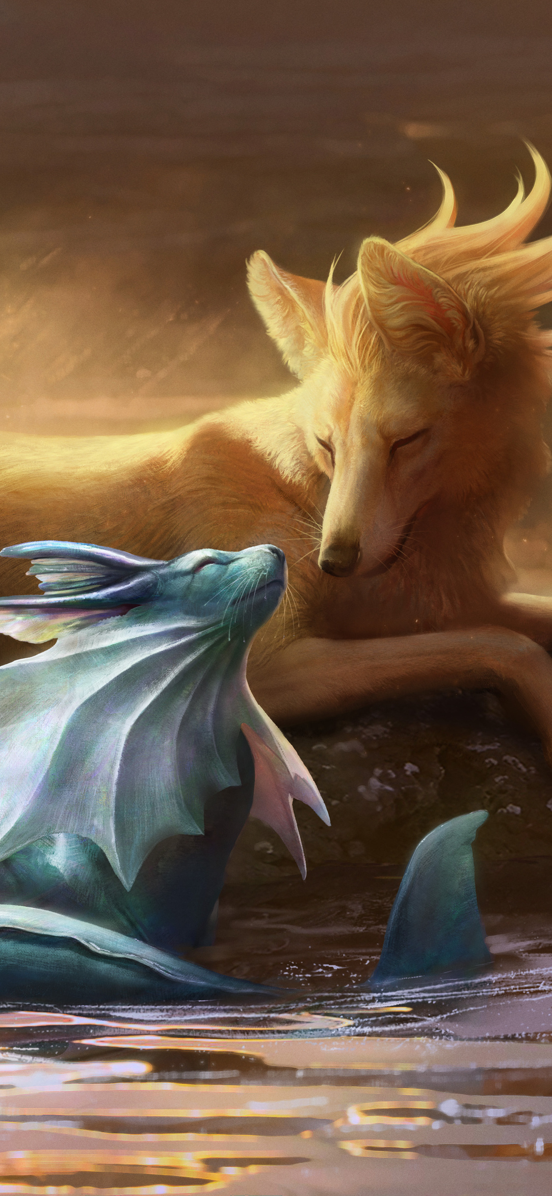 Vaporeon And Ninetales iPhone