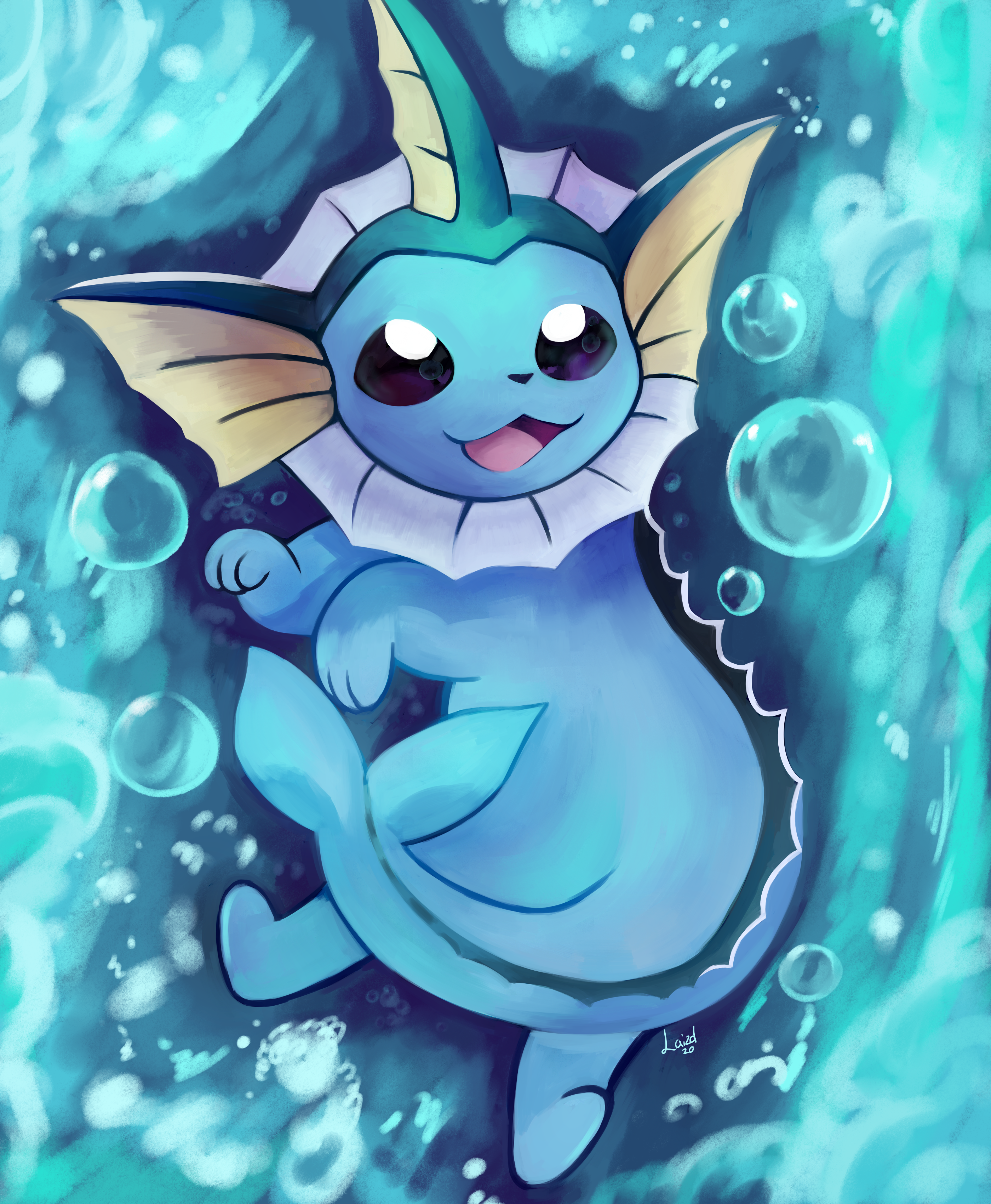 Vaporeon Pokémon! by Laizd on Newgrounds