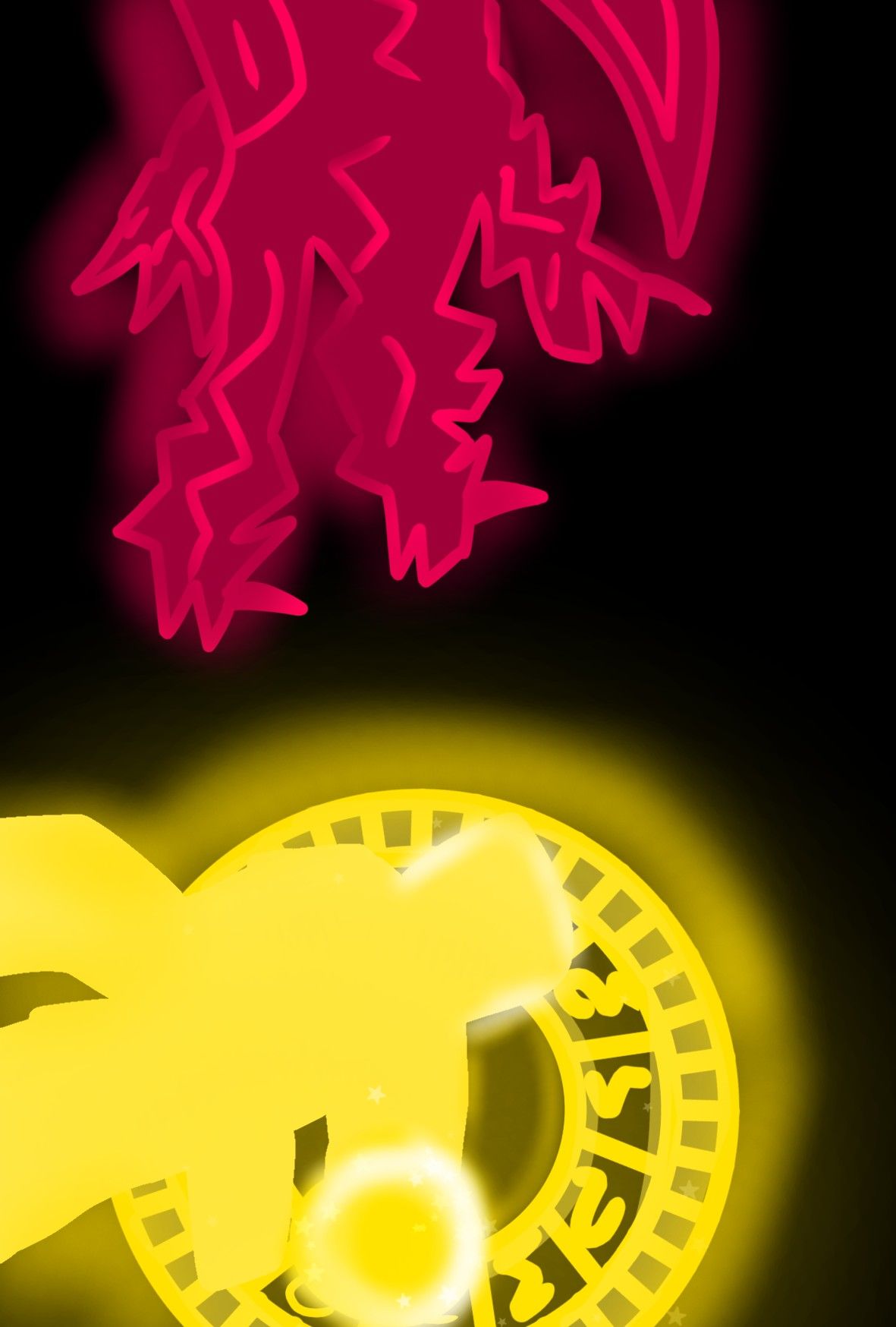 Venom fruit​ vs Buddha fruit painting