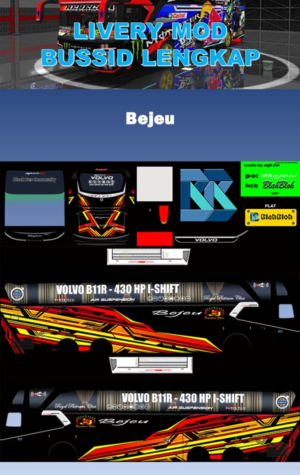 Livery BUSSID Bus Lengkap for Android
