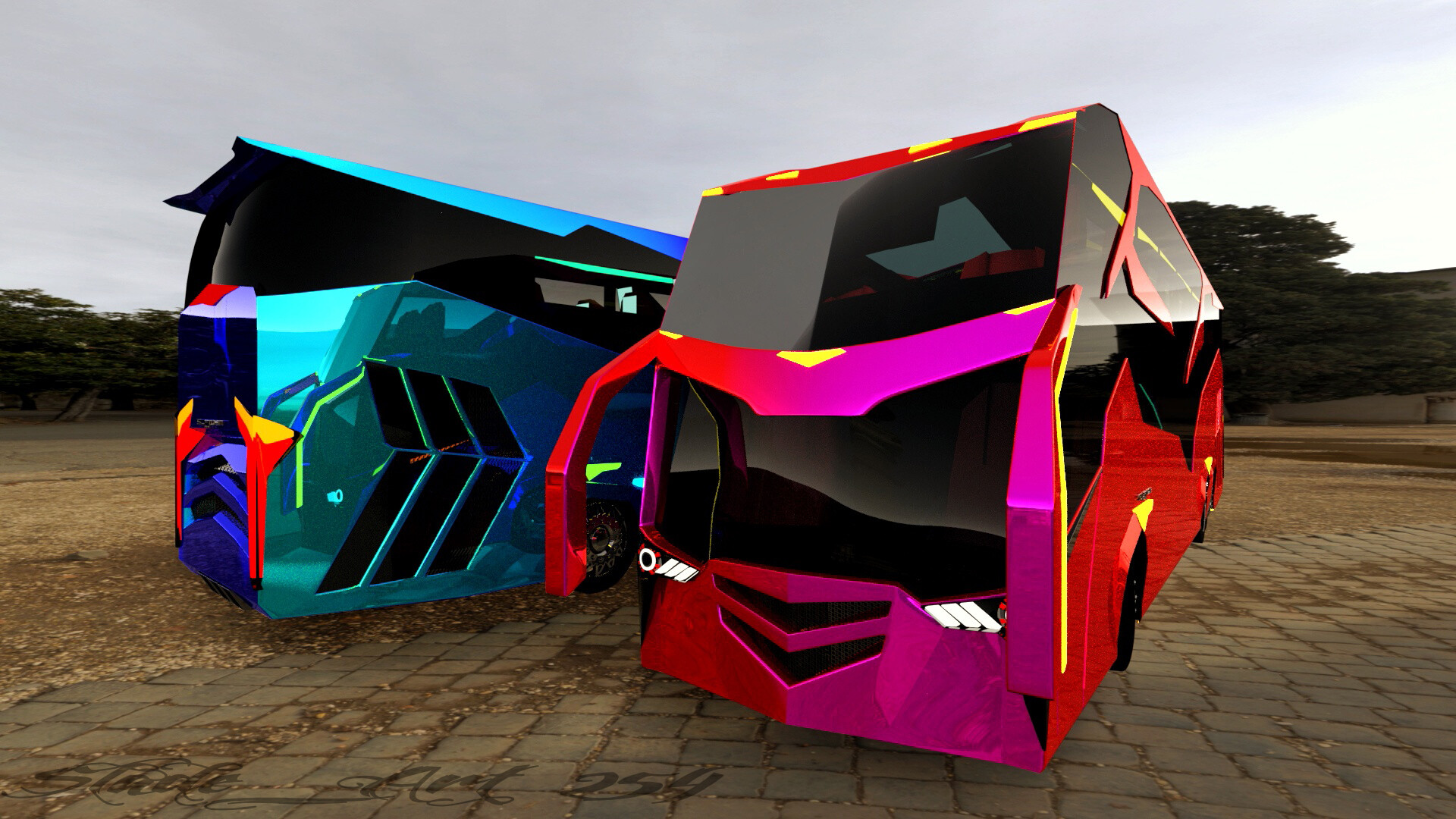 3D Bus Concept