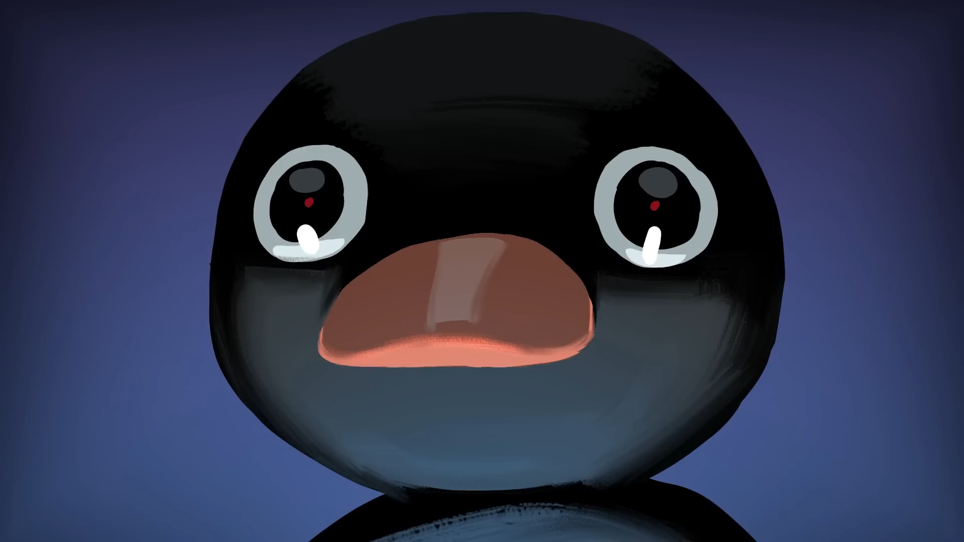 Pingu Staring