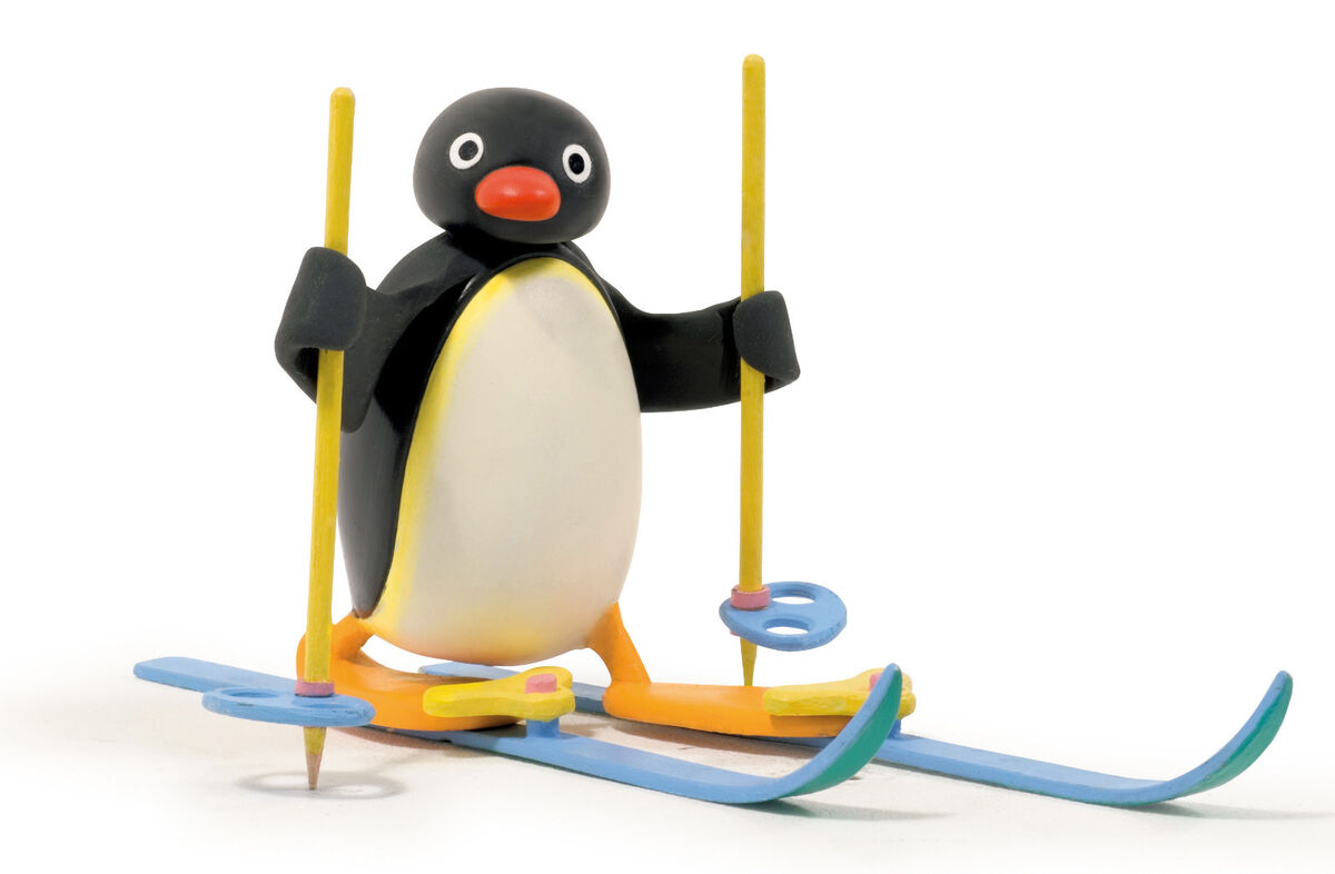 Pingu, iron on T shirt transfer