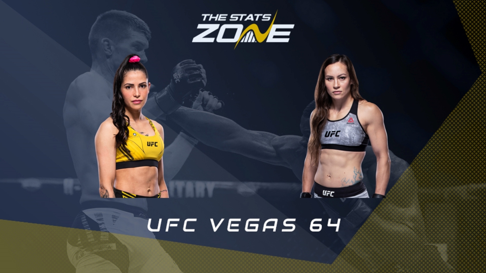 Polyana Viana vs Jinh Yu Frey at UFC