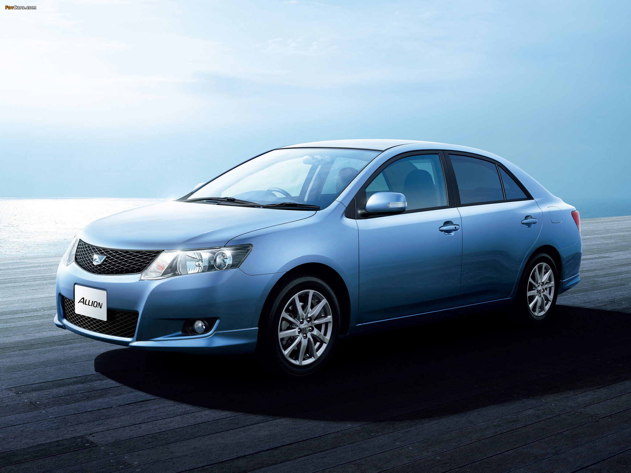 Toyota Allion (T260) 2007–10 wallpaper