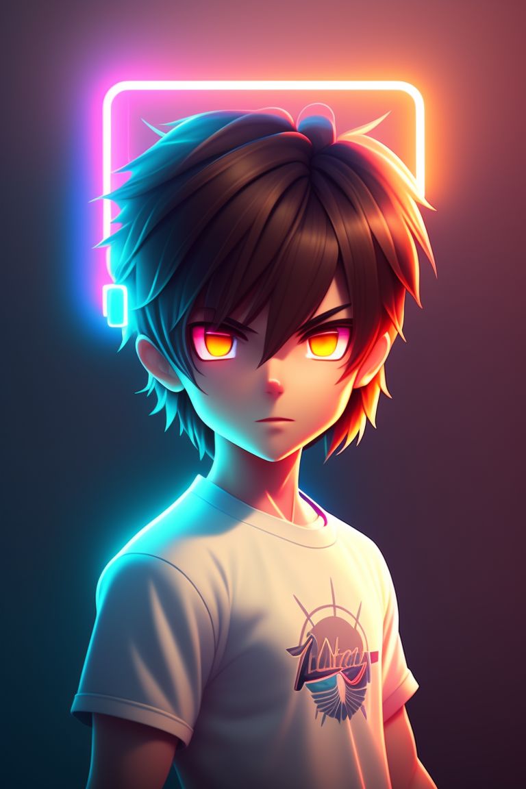 Chibi Anime, 4K, Blender