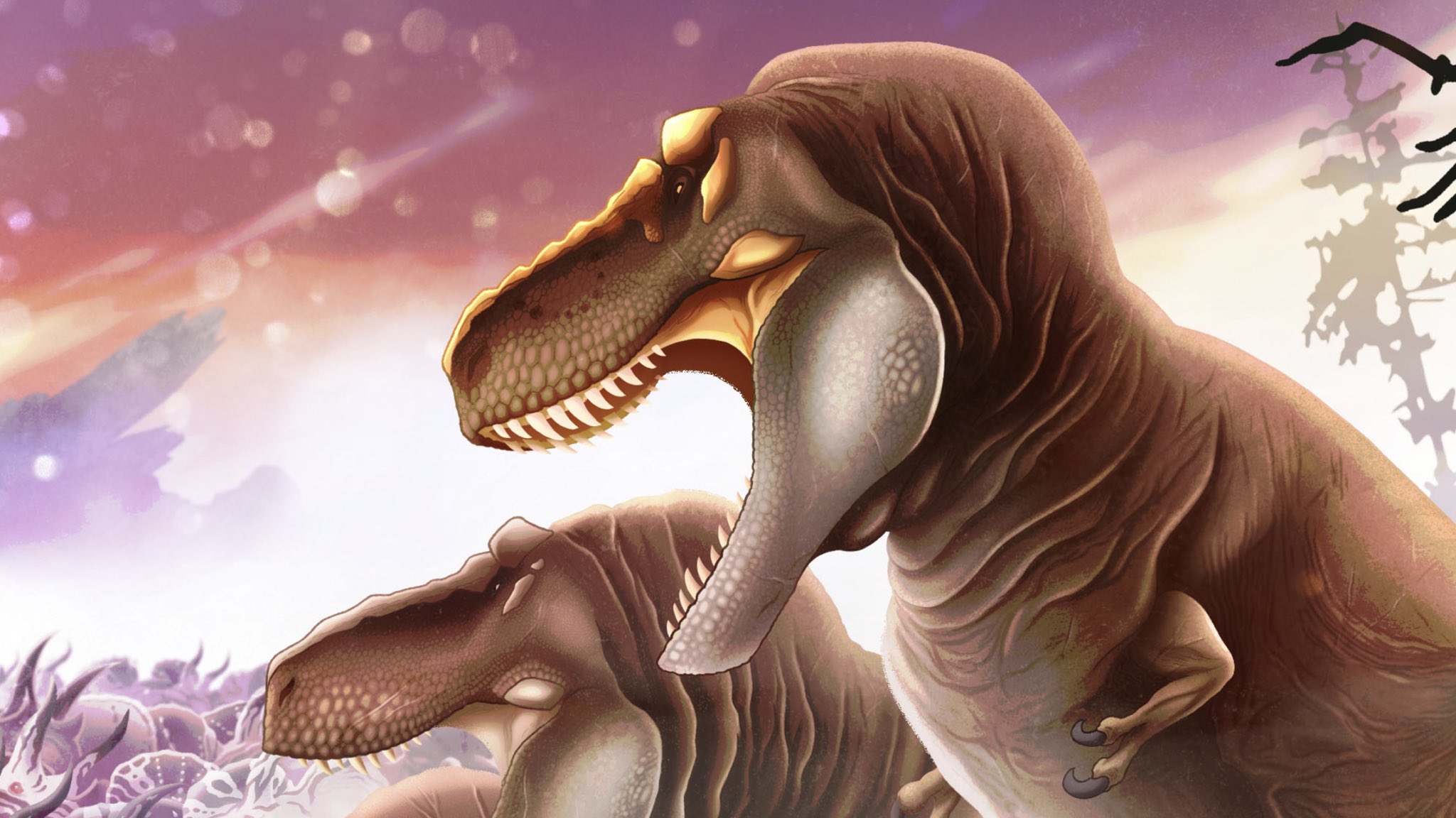 art #illustration #tyrannosaurus #trex