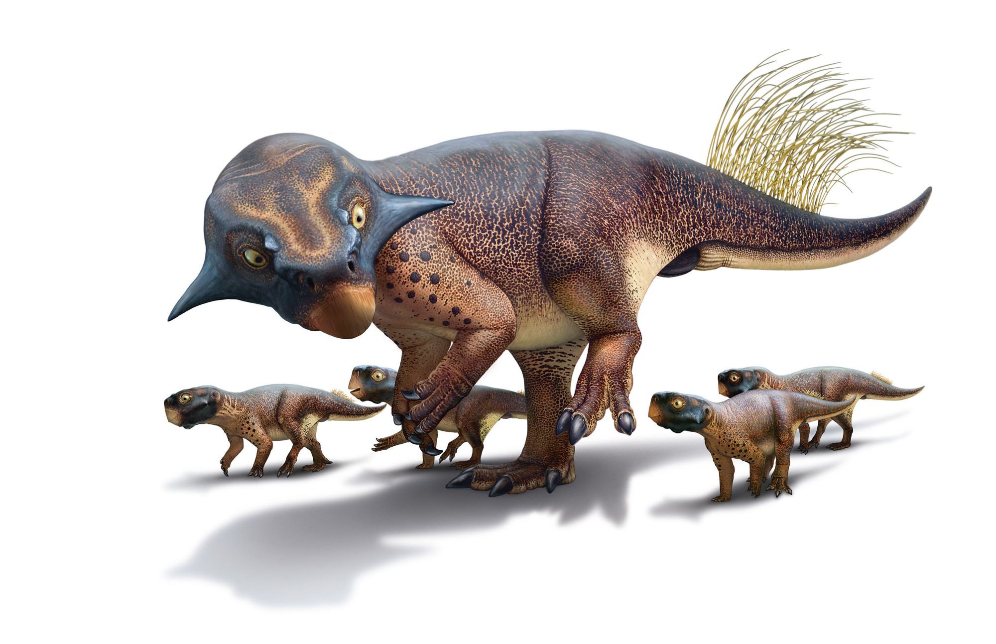 Stunning paleoart shows what dinosaurs