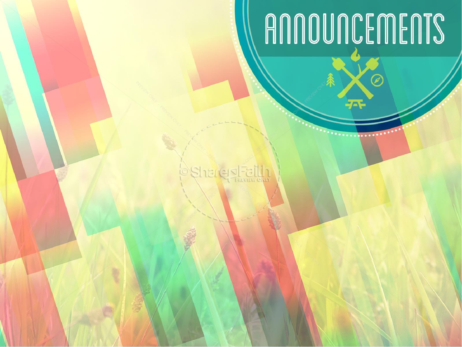 Bible Summer Camp Church PowerPoints