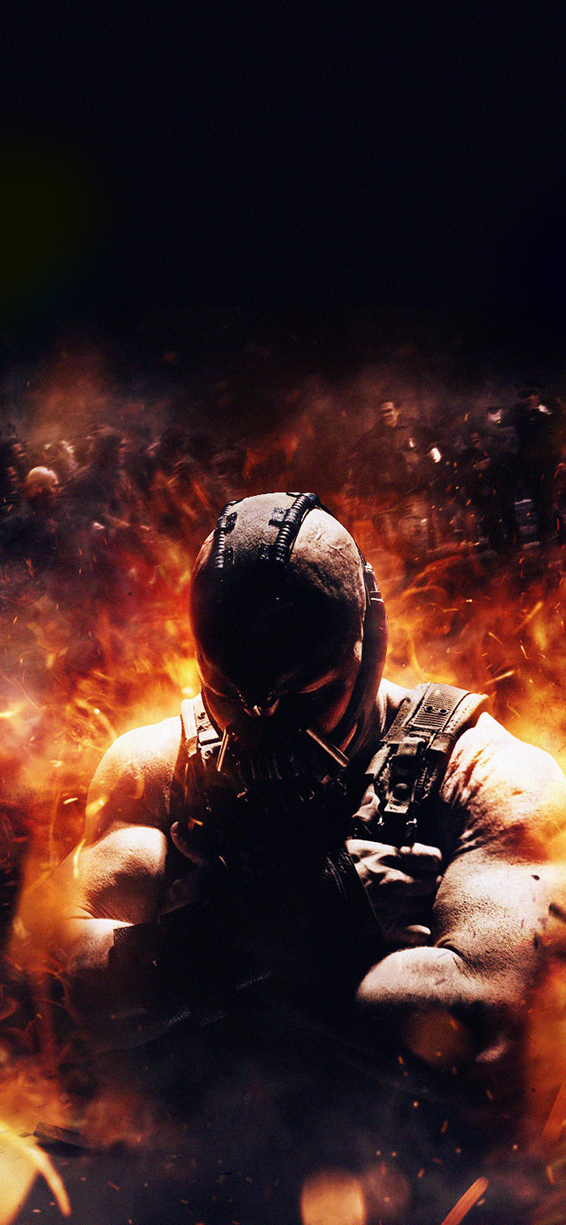 Wallpaper Dark Knight Rises Bane
