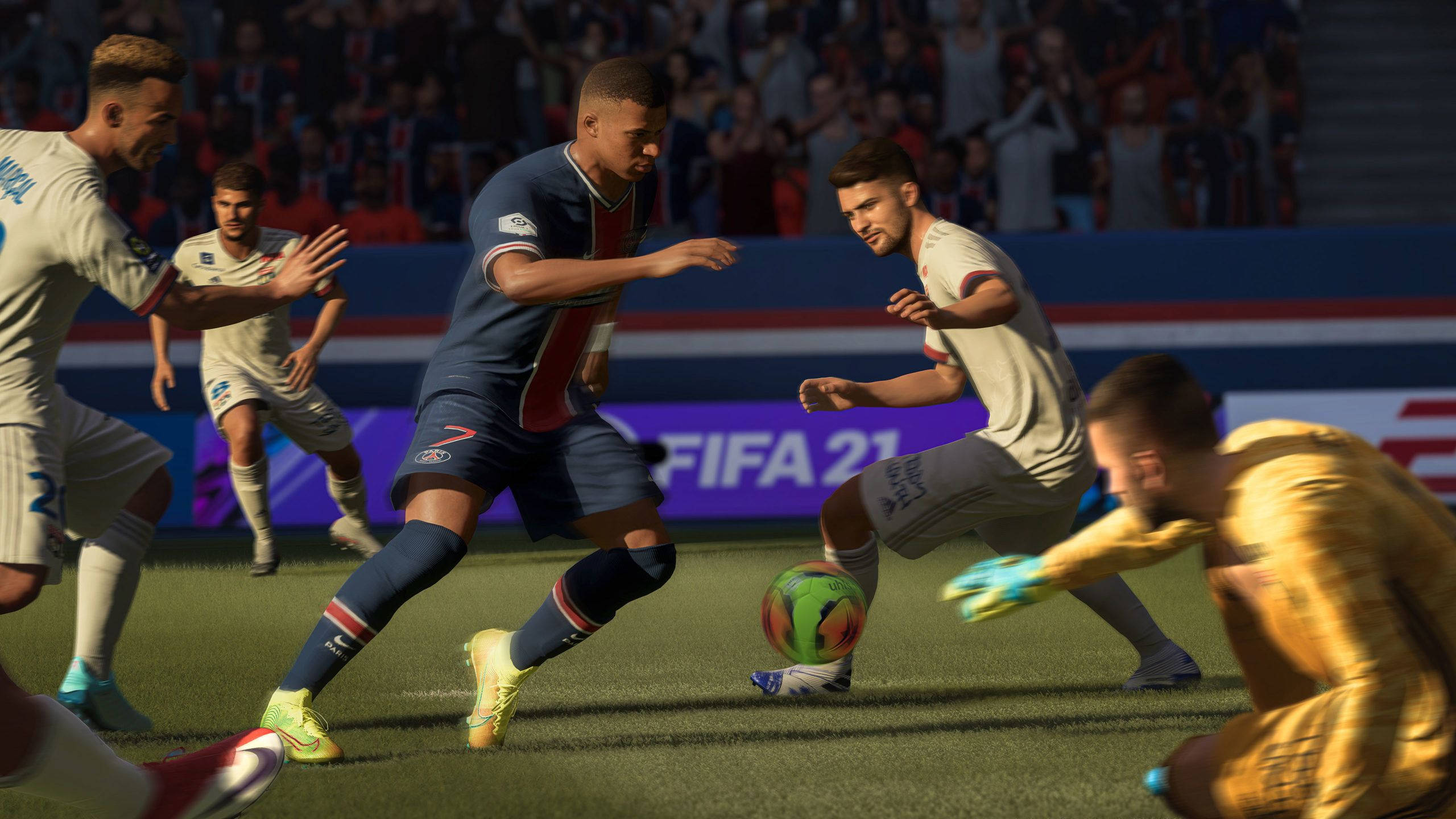 Download FIFA PSG Green Ball Wallpaper