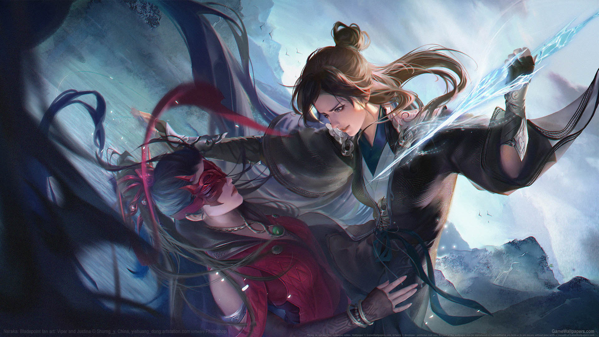 Naraka: Bladepoint fan art wallpaper 02