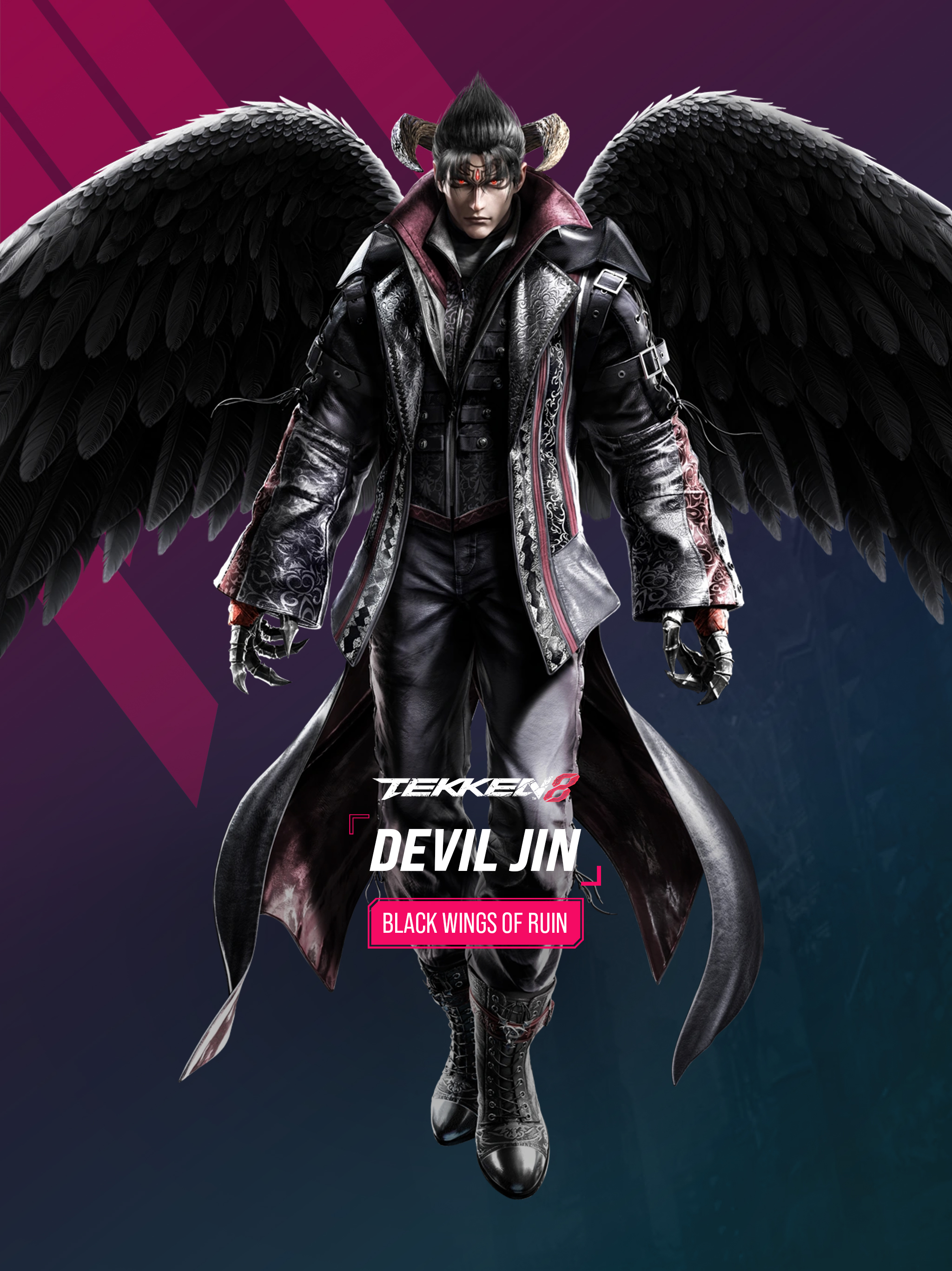 Tekken 8 Devil Jin Wallpaper