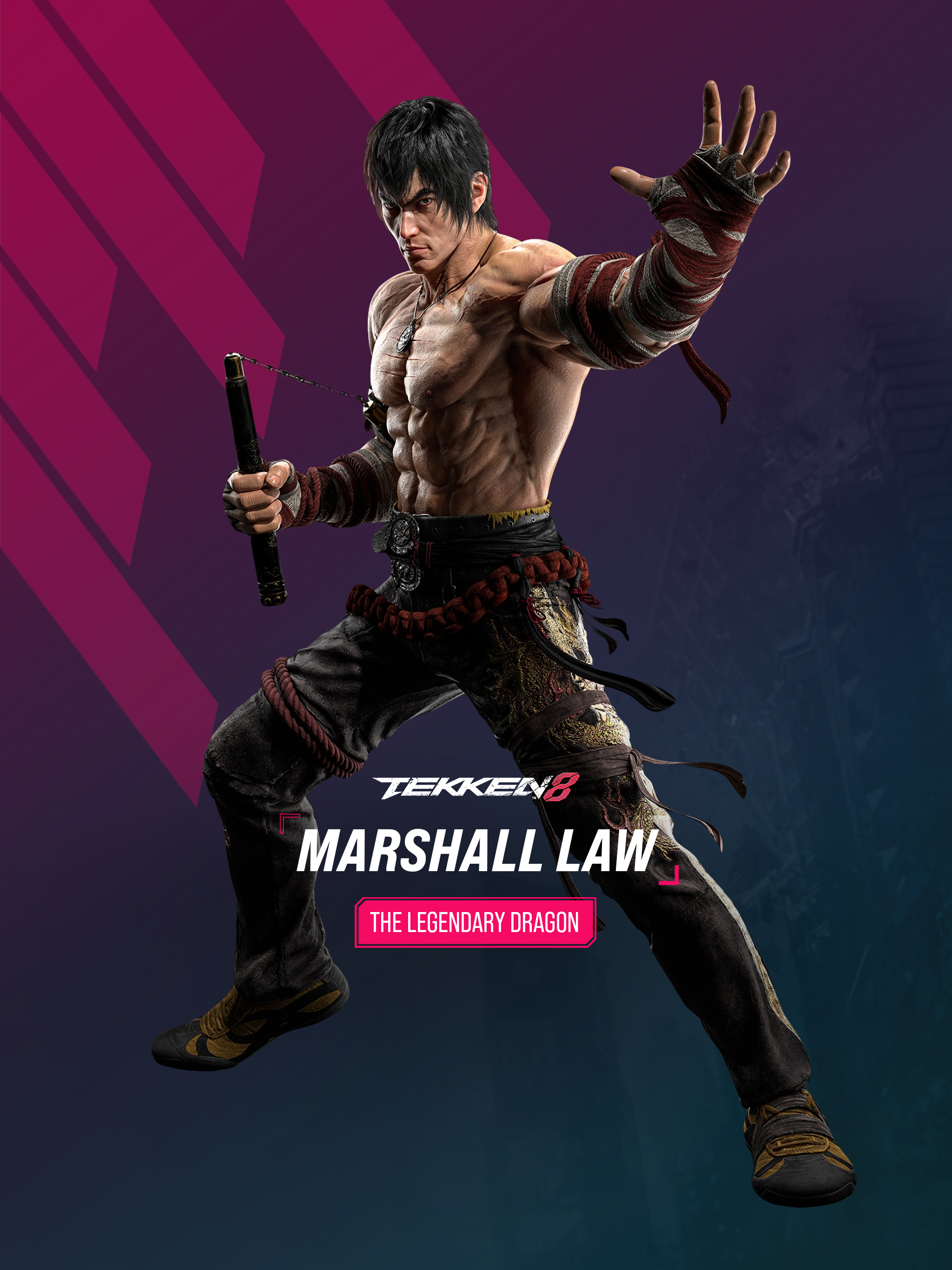 Tekken 8 Marshall Law Wallpaper