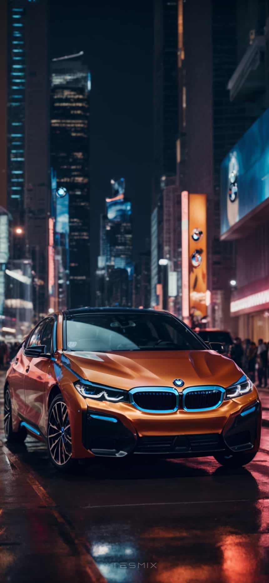 BMW i5 Phone Wallpaper Background 185