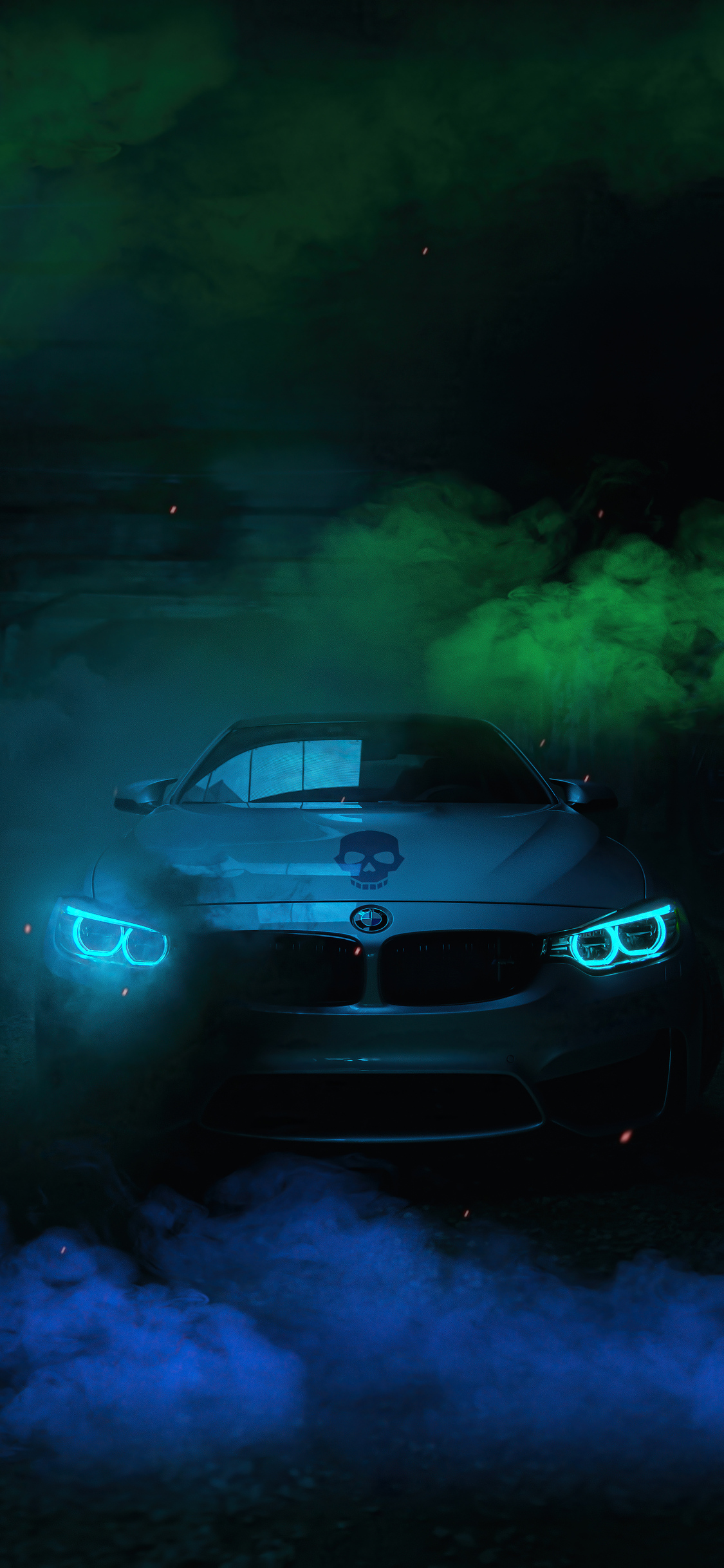 Bmw Glowing 4k iPhone XS