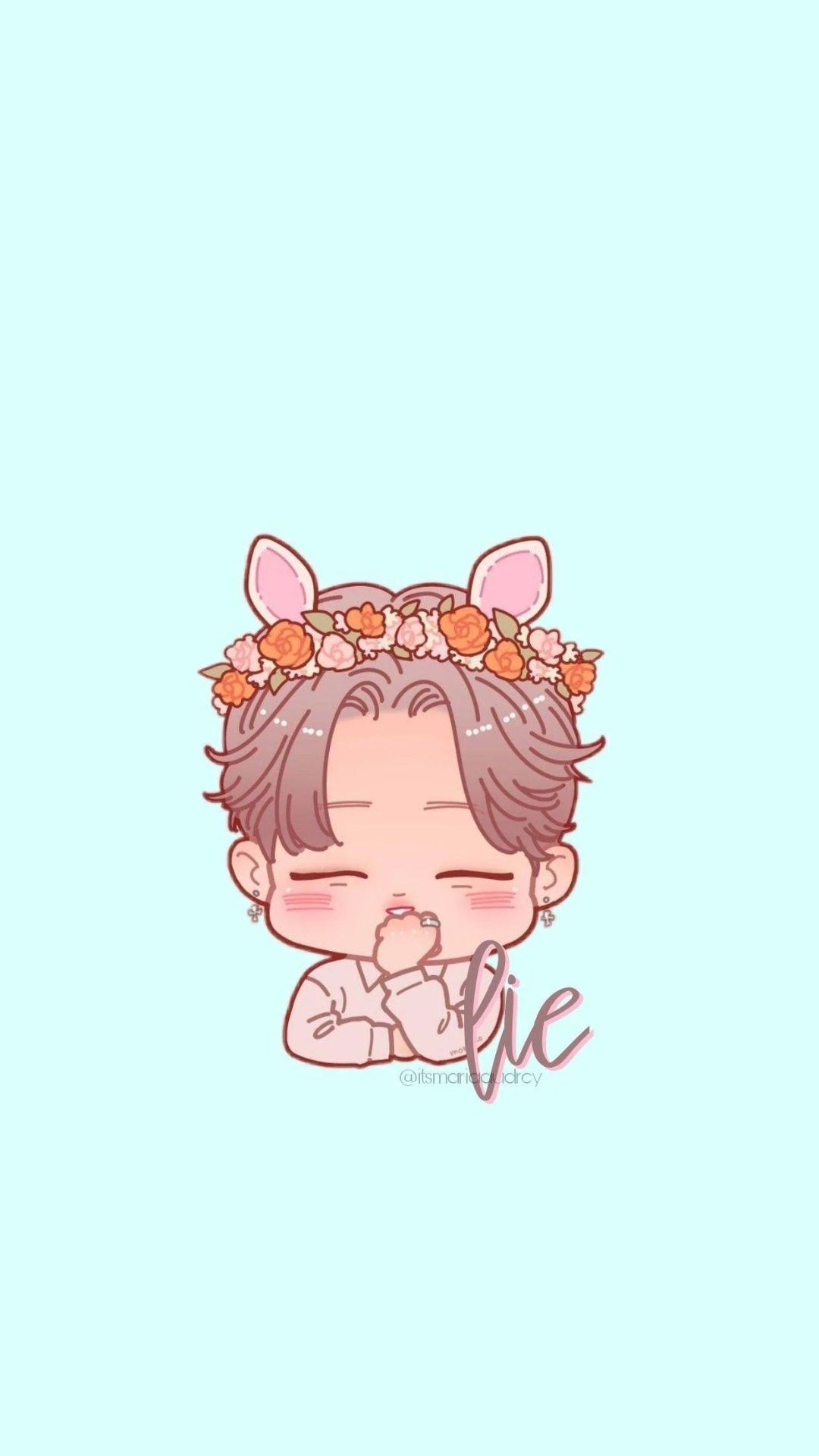 Cartoon BTS Jimin Wallpaper