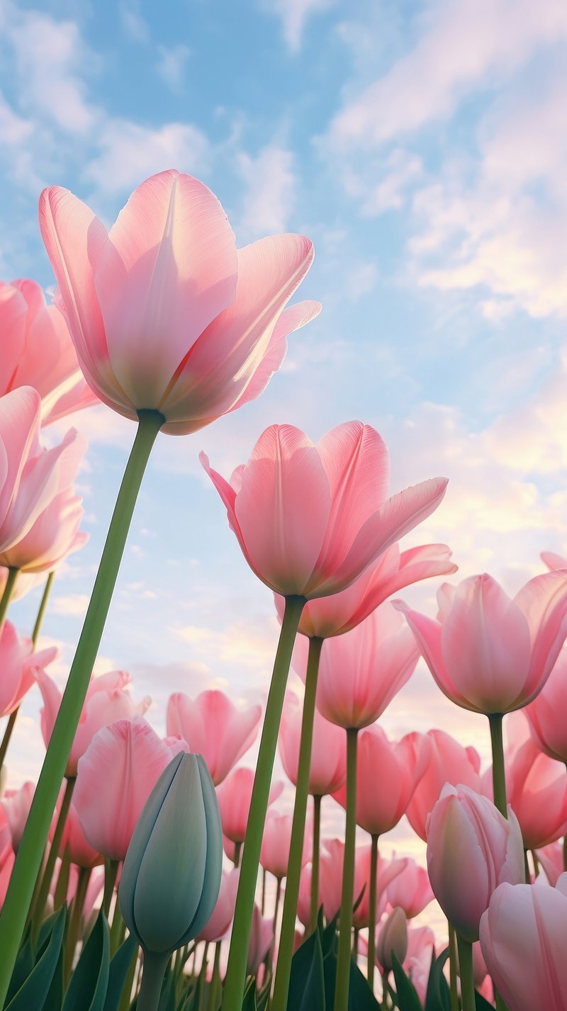 iPhone Wallpaper Tulips Image. Free