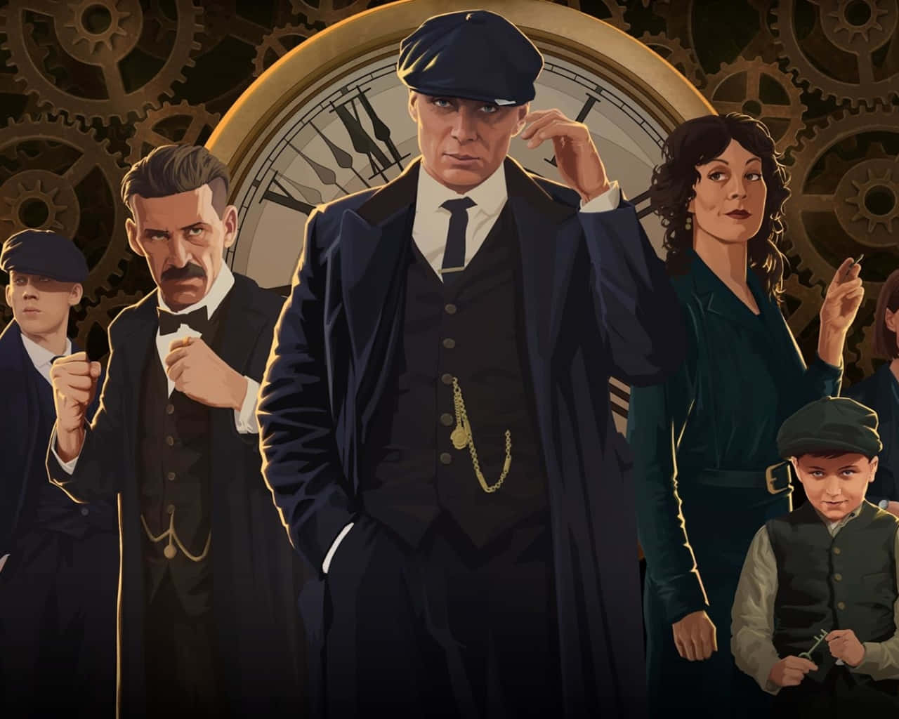 Download Tommy Shelby and the gang are
