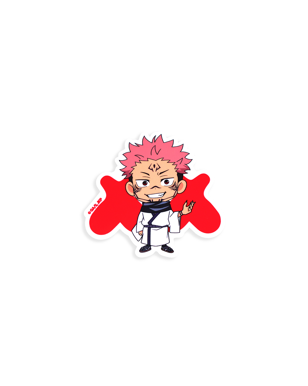 Jujutsu Kaisen Sukuna Chibi Sticker