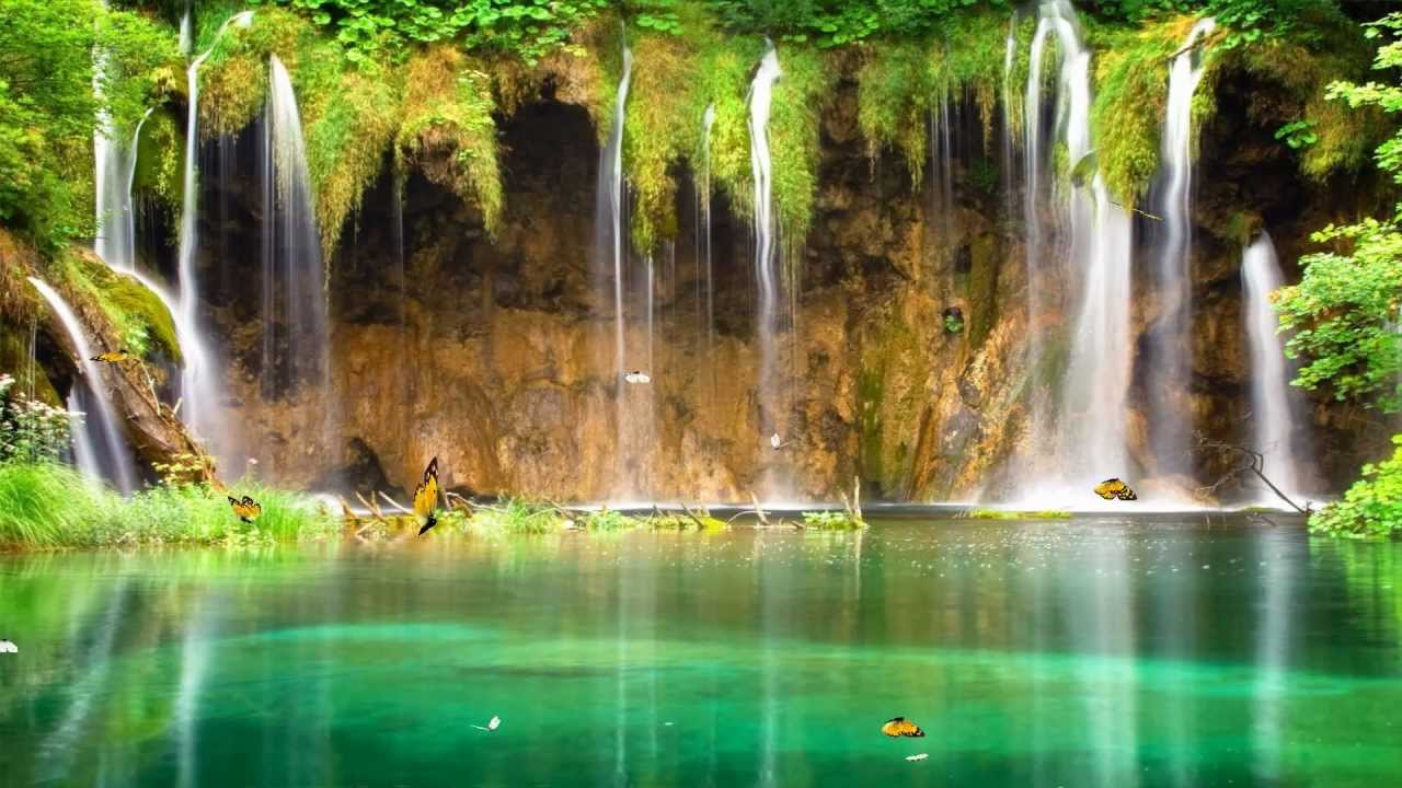 Charm Waterfall Animated Wallpaper