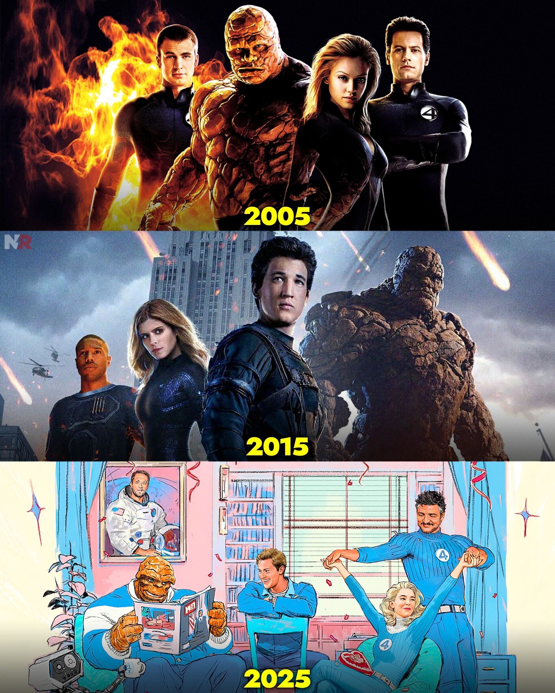 The Fantastic Four 2025 Movie Wallpapers Wallpaper Cave