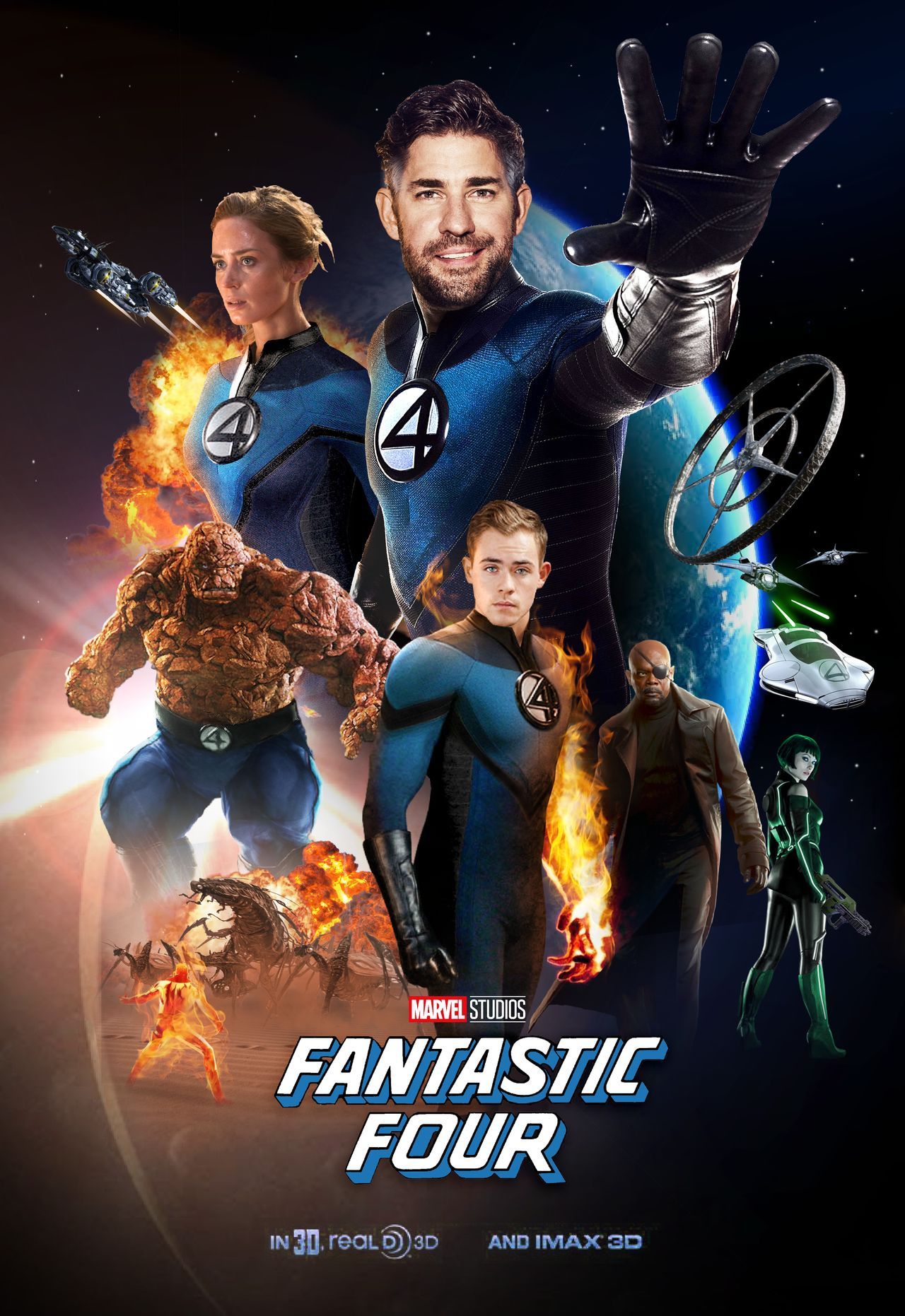 Fanmade MCU Fantastic Four Poster