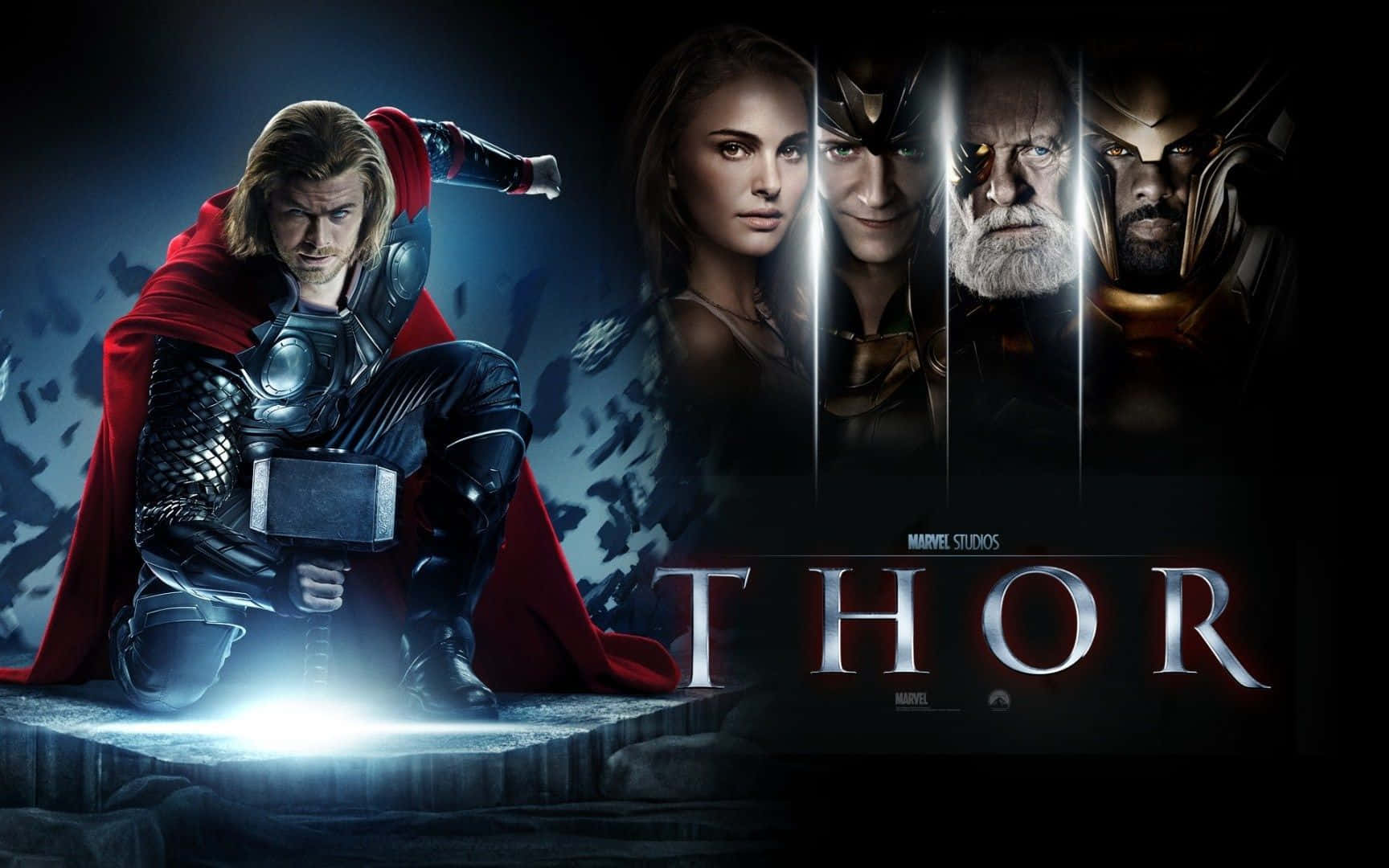 Download Thor Movie Poster With A Man