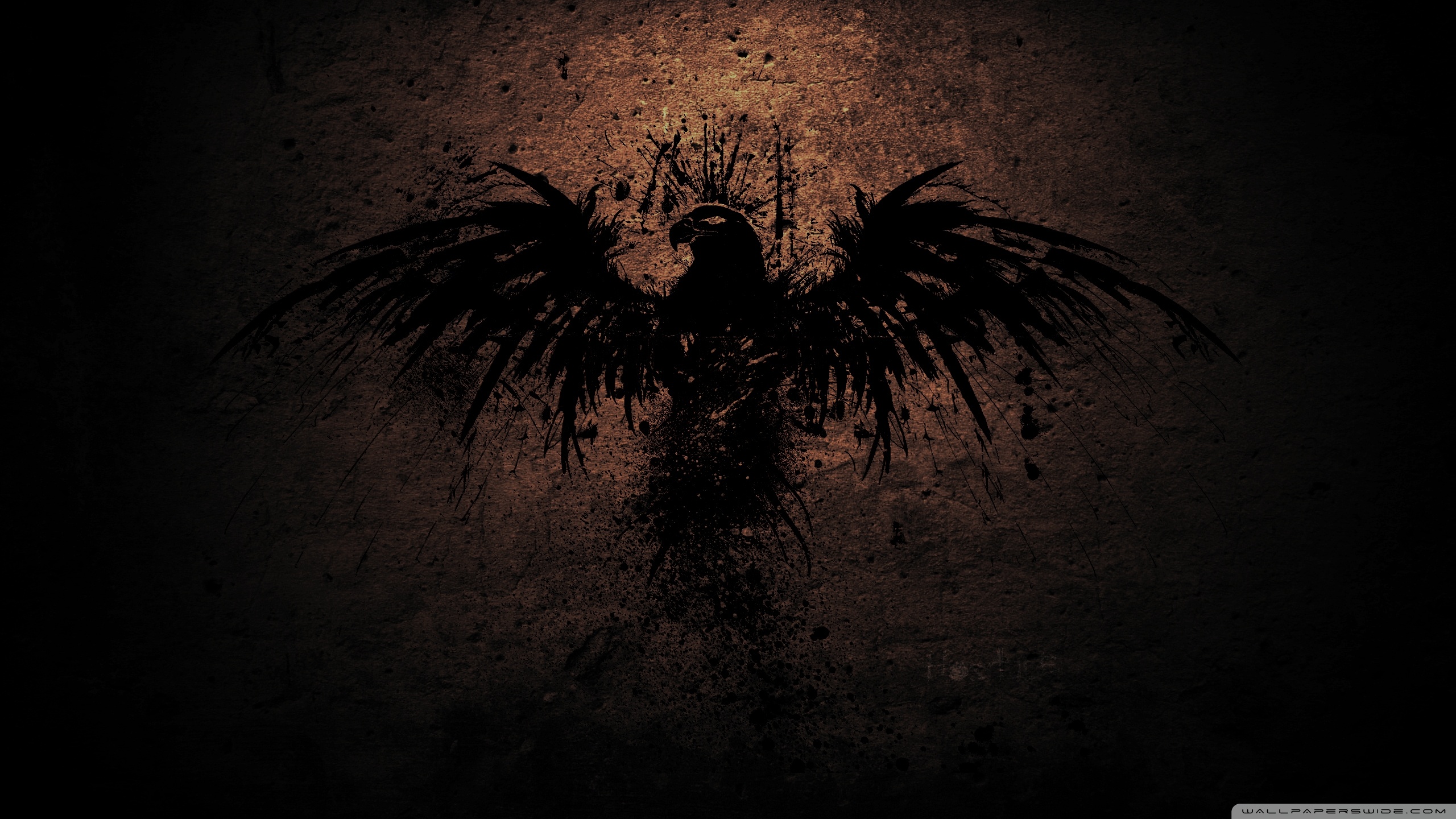 Dark Eagle Ultra HD Desktop Background