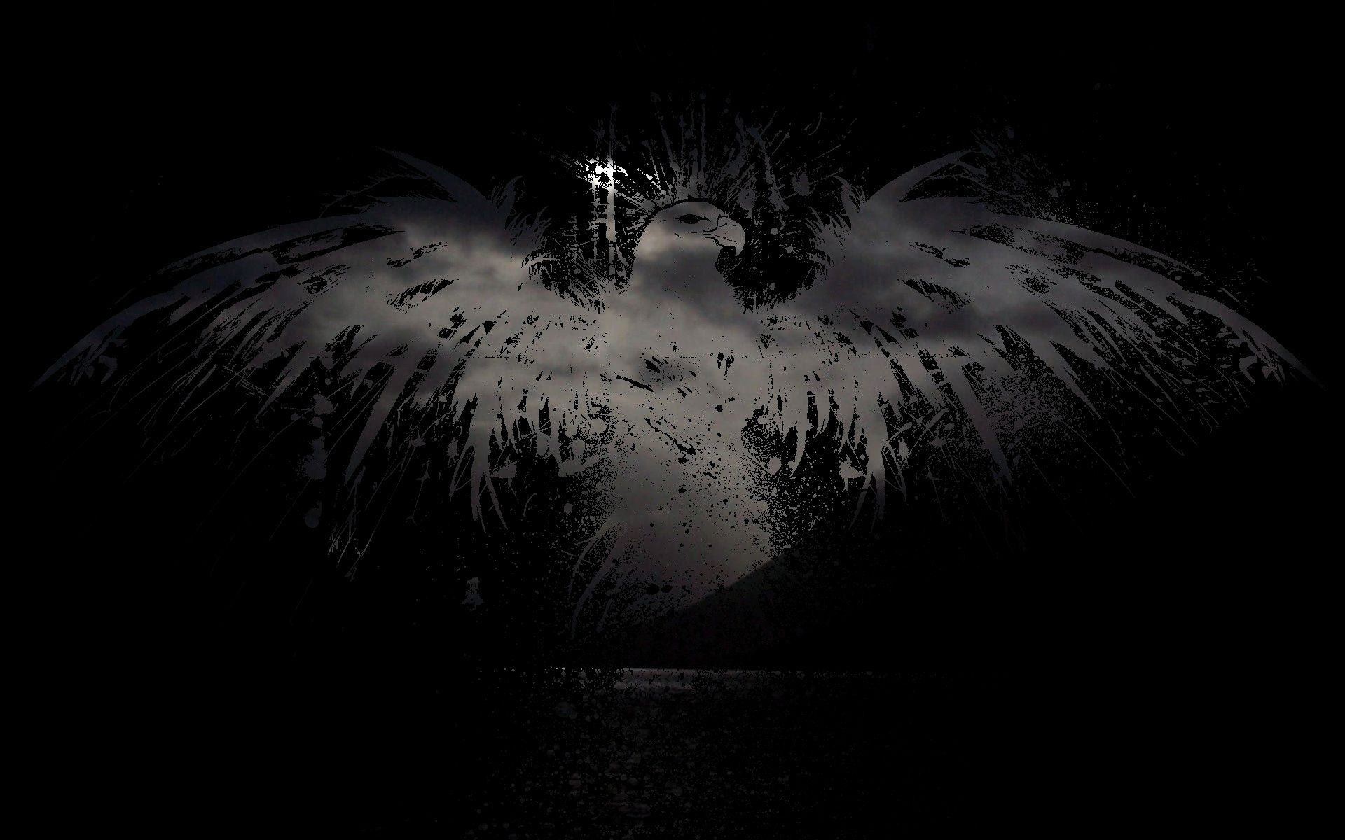 Dark Eagle 4K Wallpaper Trick. Eagle