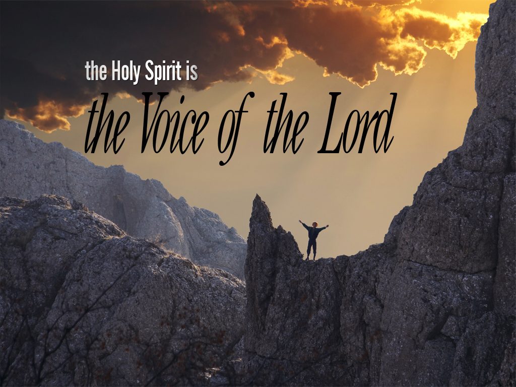 Christian Graphic: Voice Holy Spirit