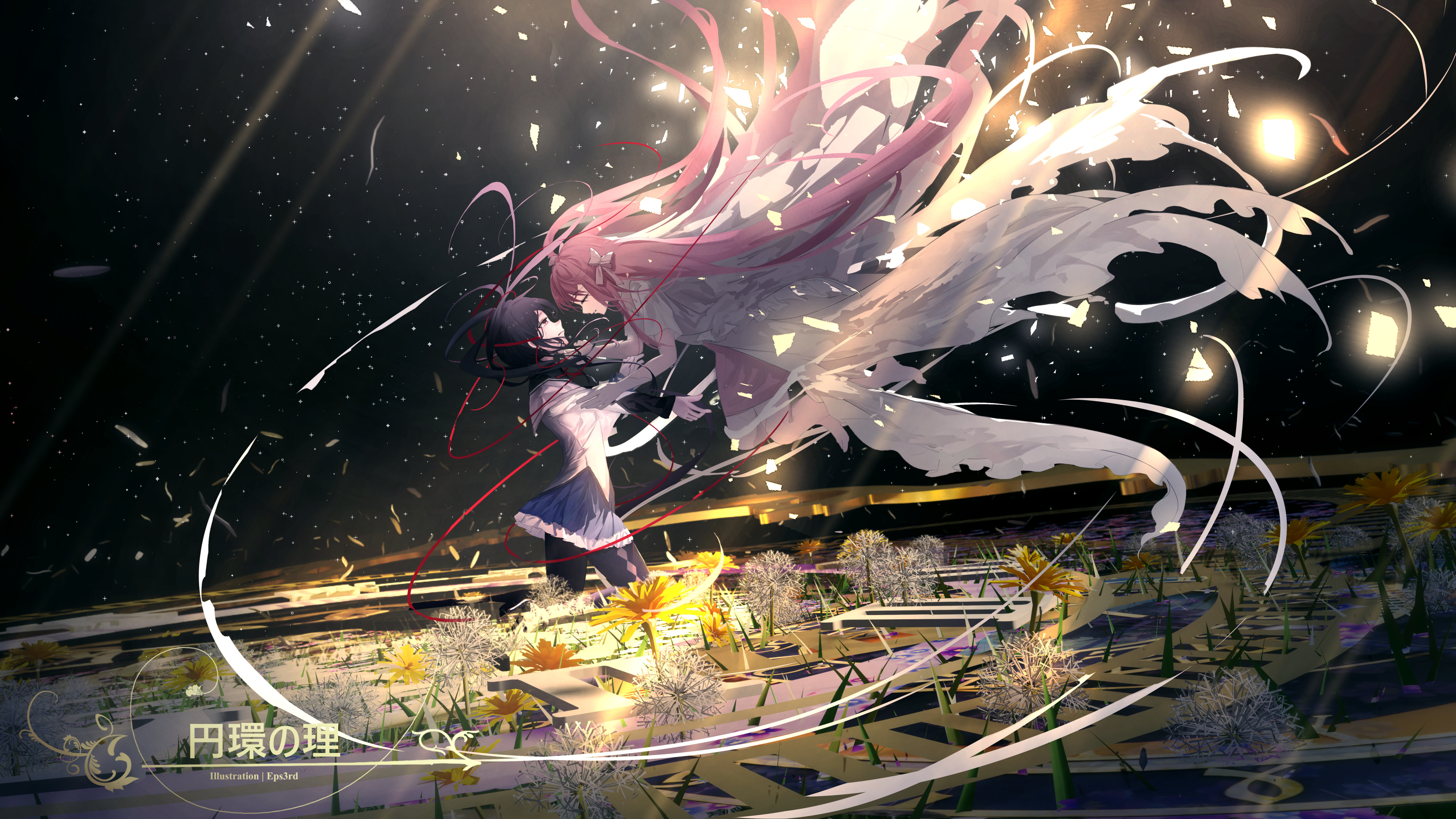 Ultimate Madoka & Homura Stunning 4K Ultra HD Puella Magi Magic Wallpaper