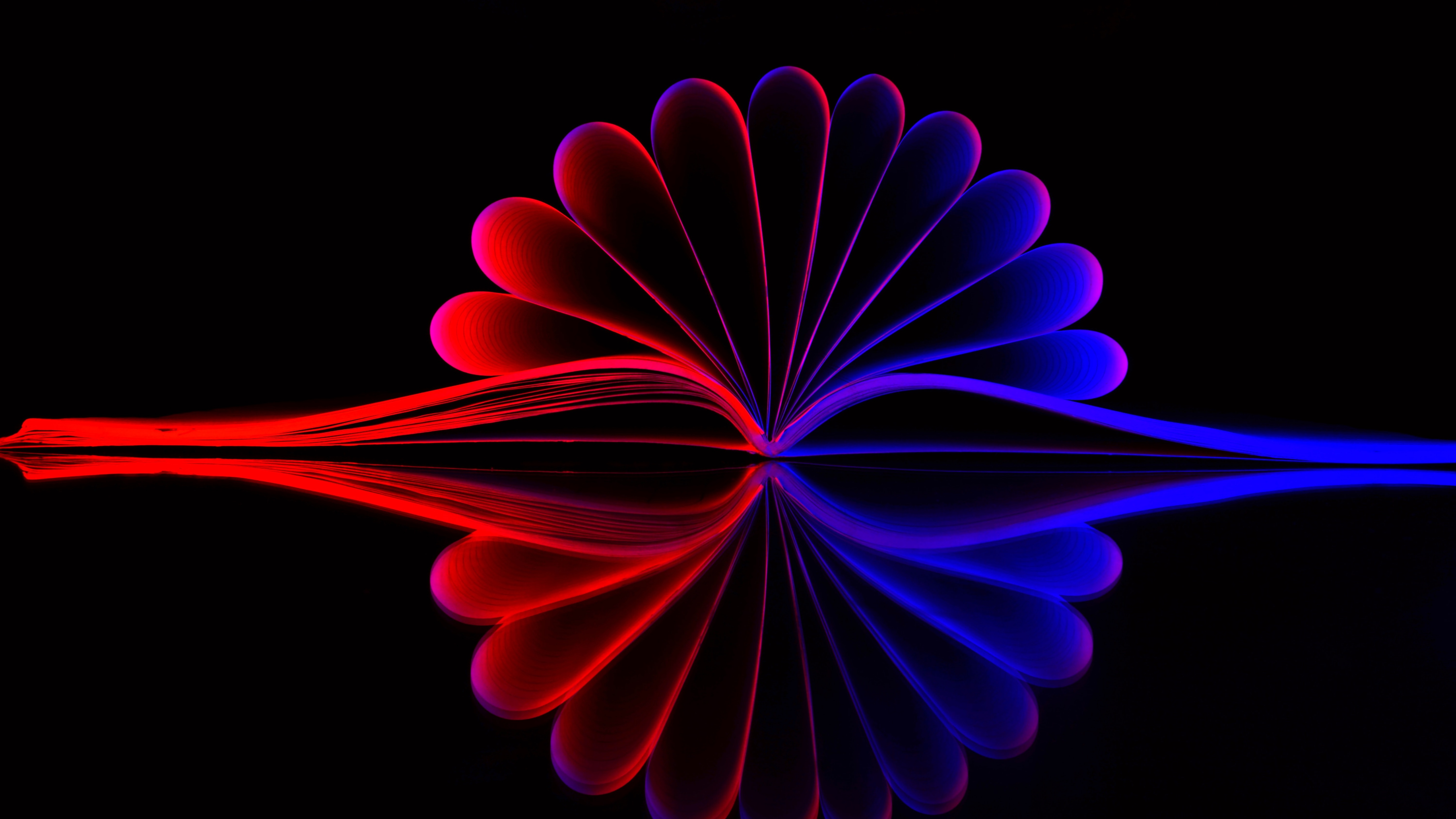 Wallpaper 4K, Illustration, Reflection