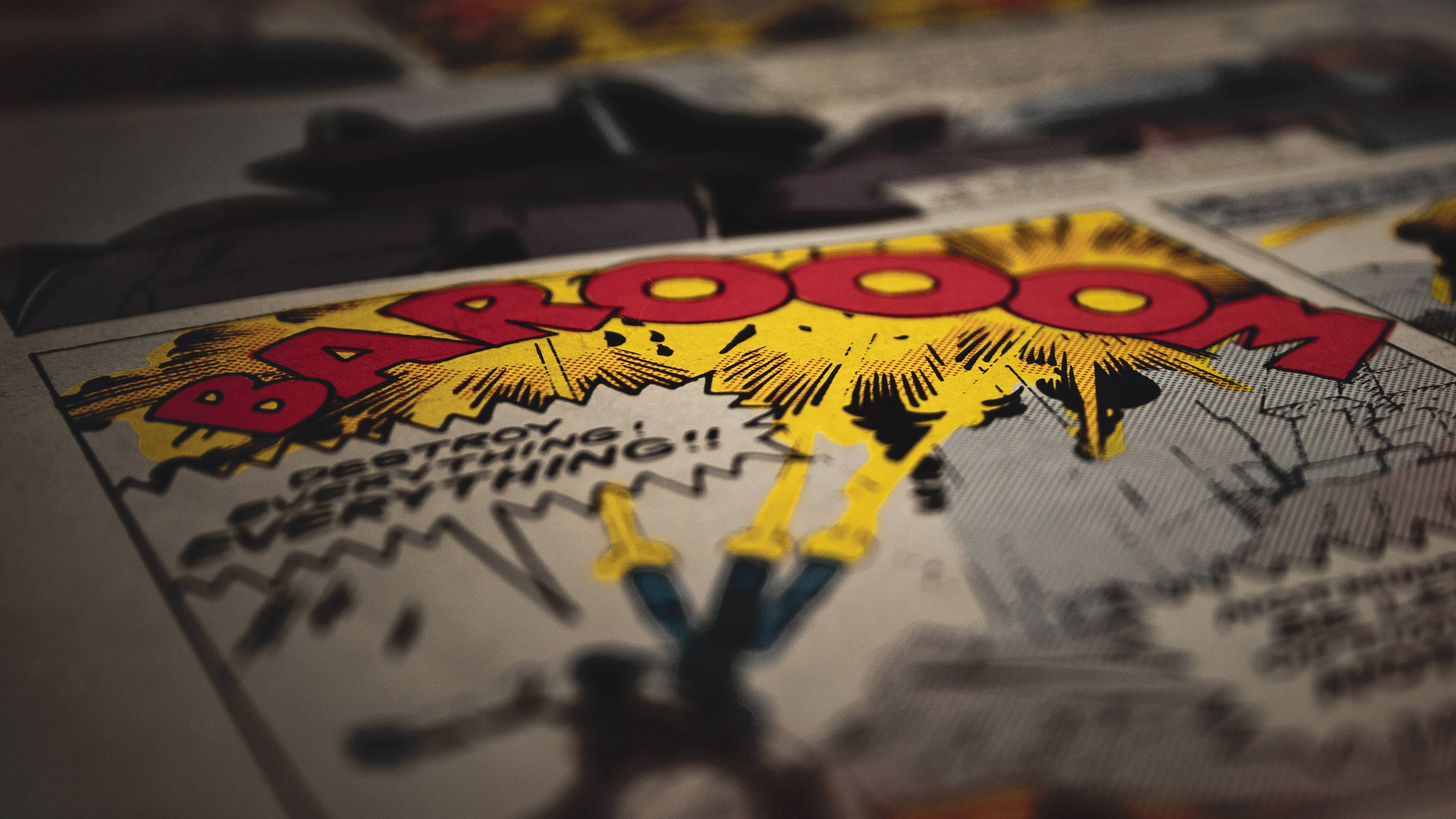 Comic Book Wallpaper 3840x2160 64549