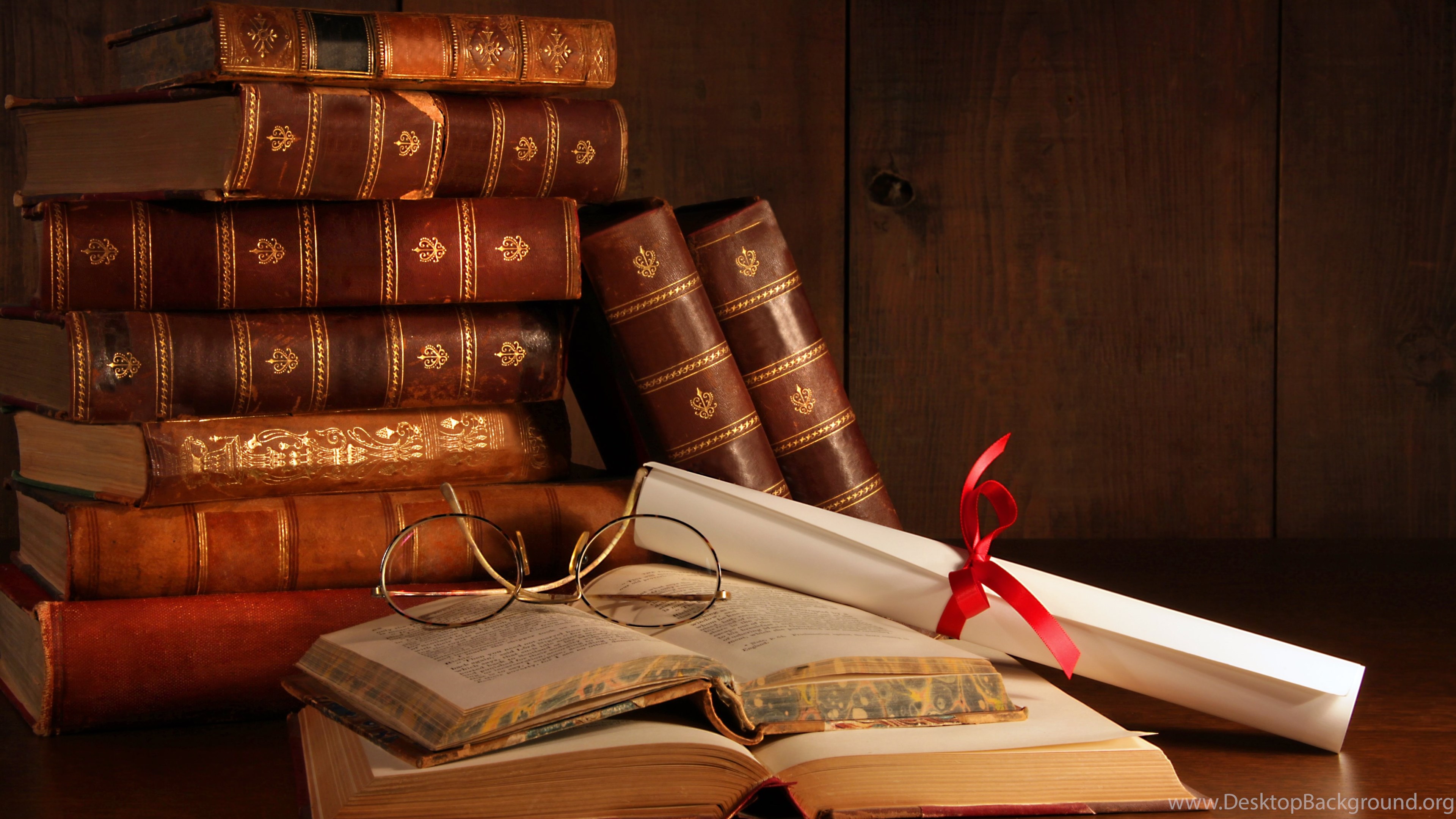 Books Wallpaper Desktop Background
