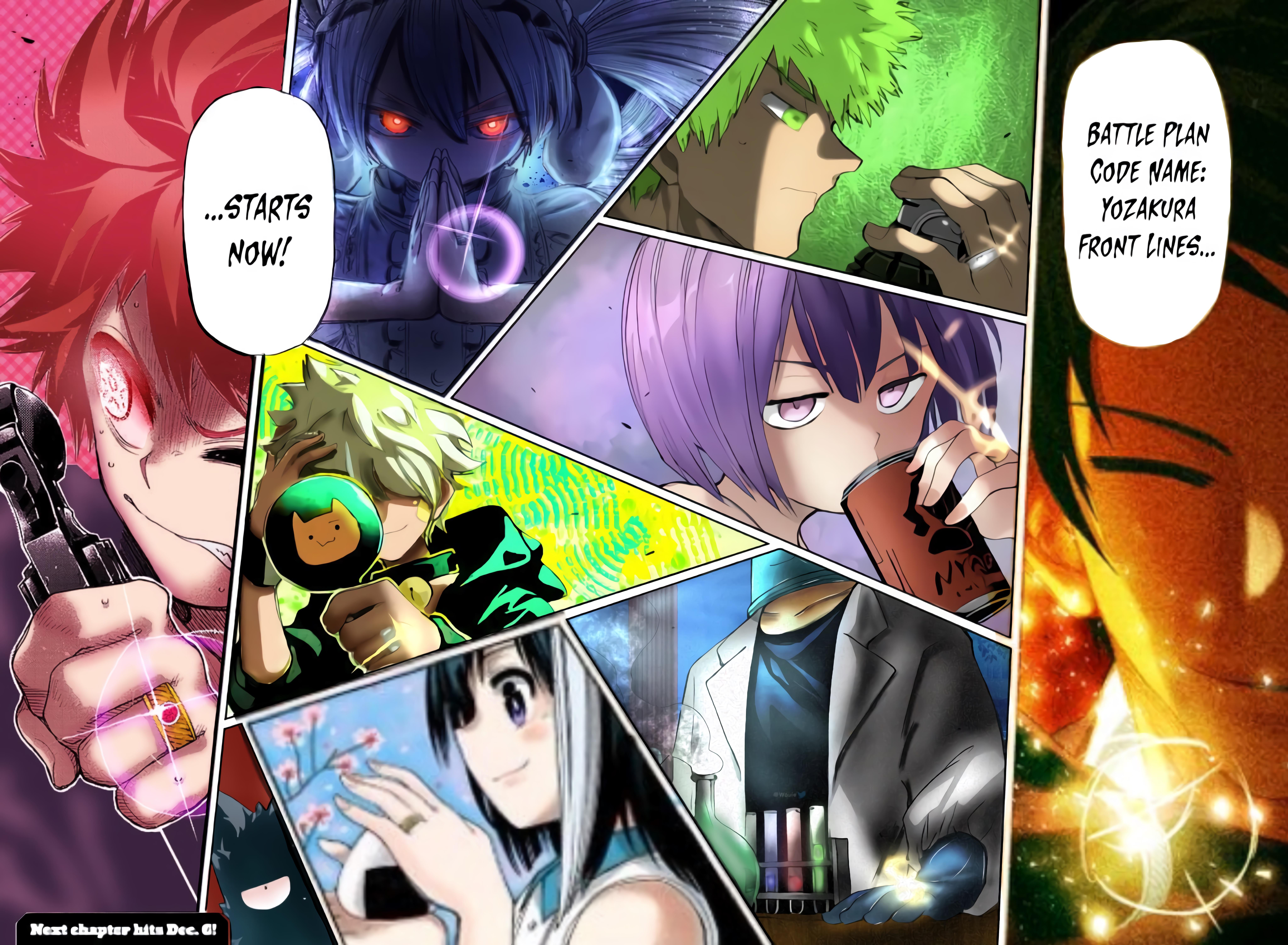 Yozakura Front lines Starts now