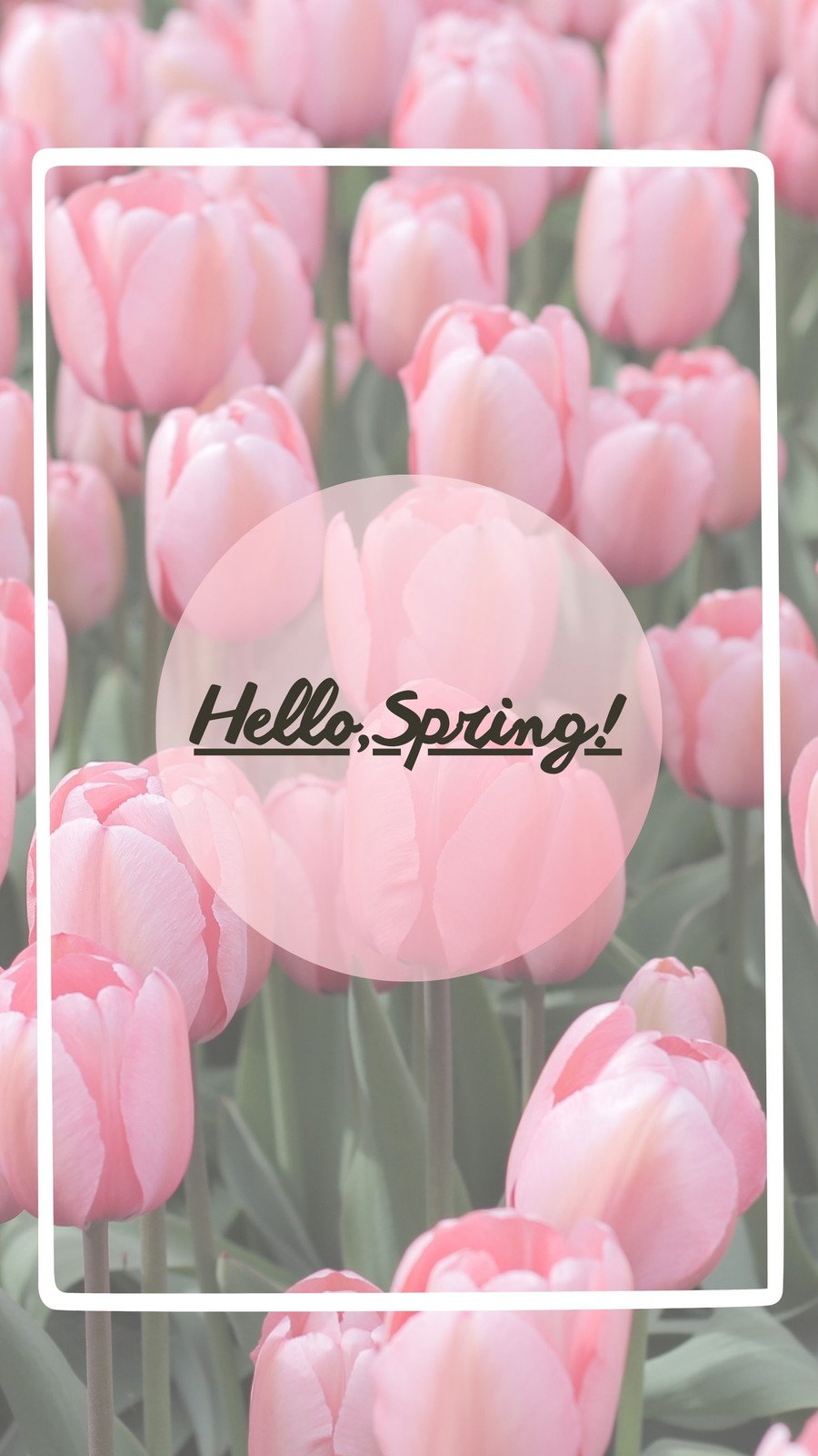 Free spring aesthetic phone wallpaper