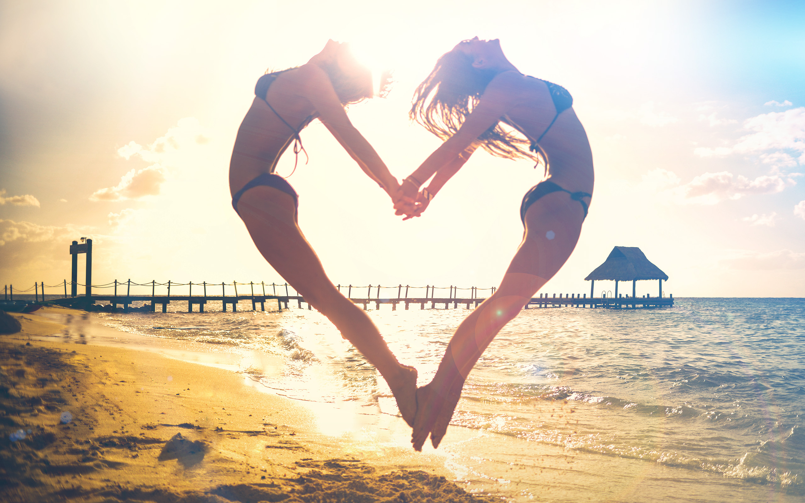 Love Beach Sunny Summer Happy